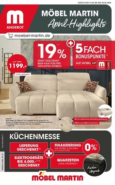 Möbel Martin Prospekt (ab 13.04.2026) zum Blättern