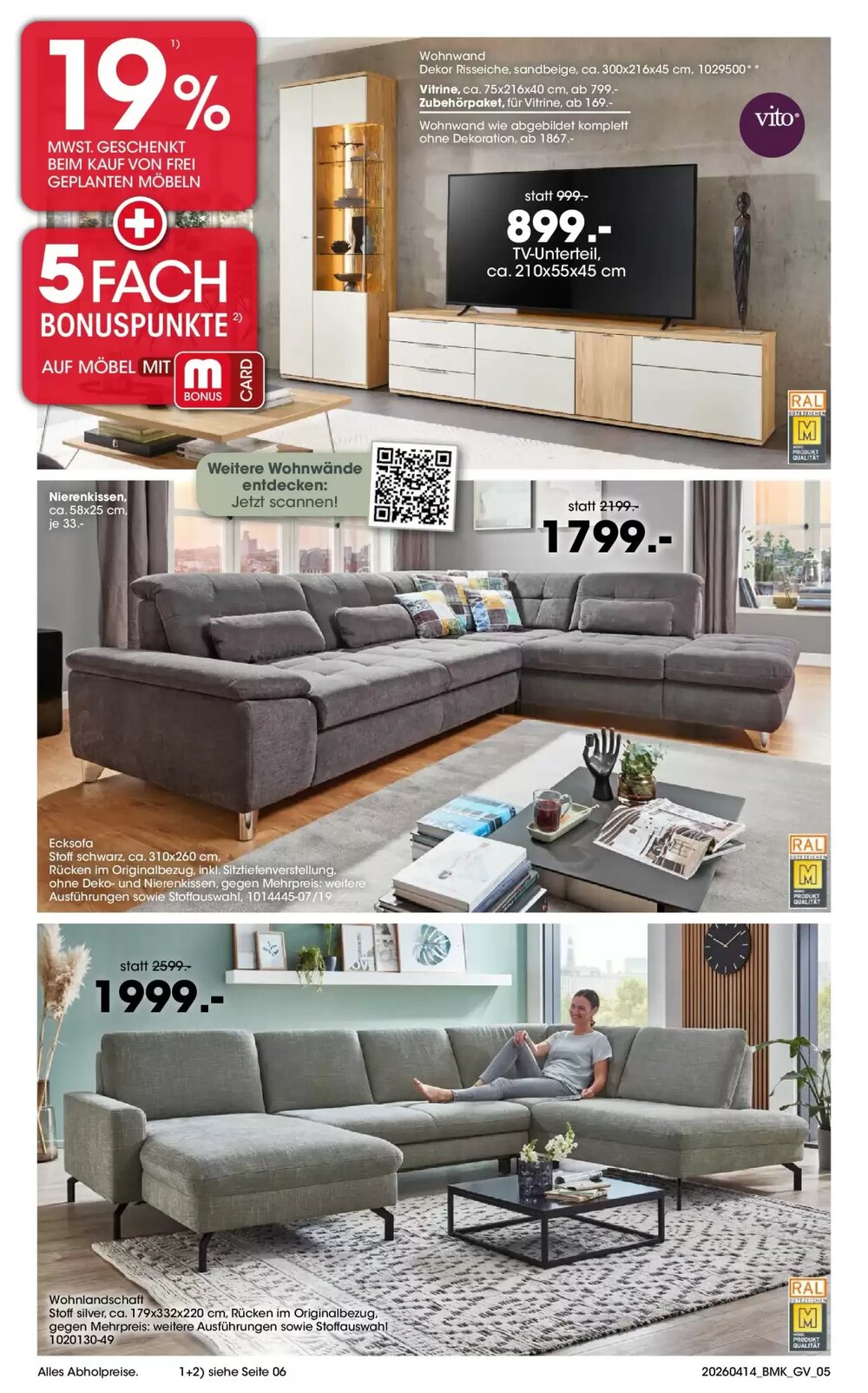 Möbel Martin Prospekt (ab 13.04.2026) zum Blättern - Seite 5