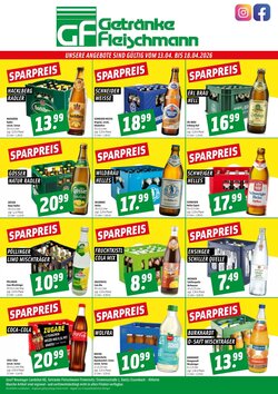 Getränke Fleischmann Prospekt (ab 13.04.2026) zum Blättern