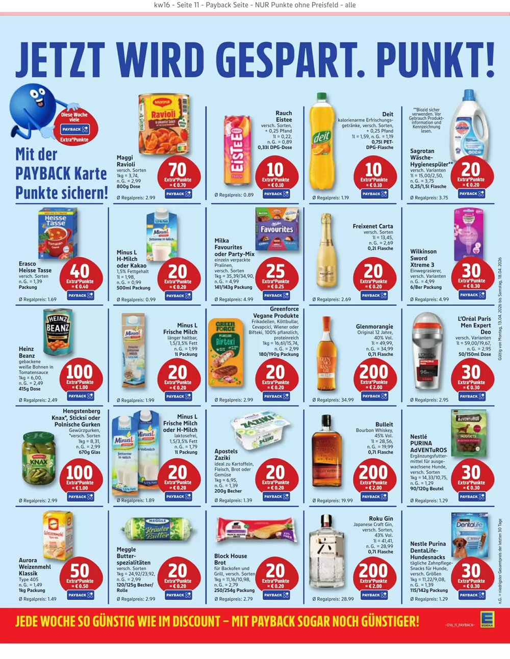 Edeka Aktiv Markt Prospekt (ab 13.04.2026) zum Blättern - Seite 11