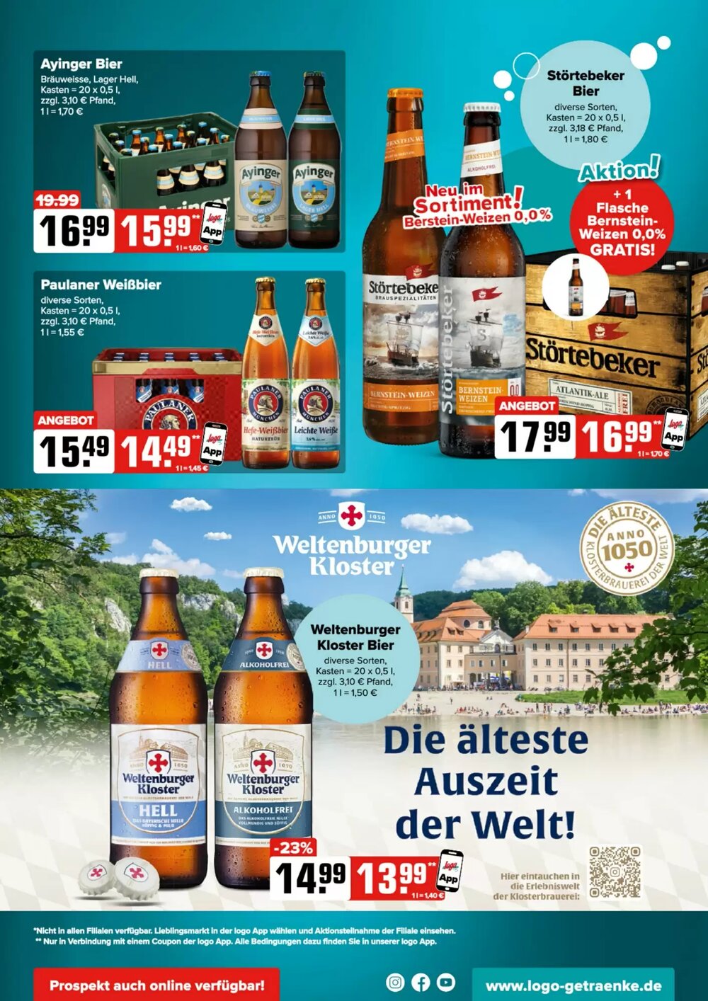 Logo Getränkemarkt Prospekt (ab 13.04.2026) zum Blättern - Seite 3