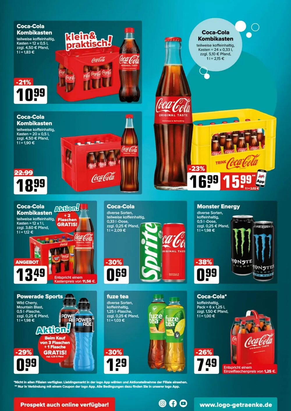 Logo Getränkemarkt Prospekt (ab 13.04.2026) zum Blättern - Seite 5