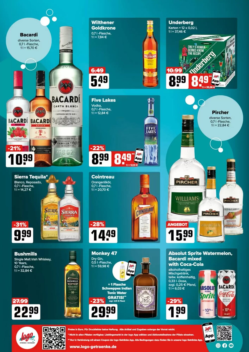 Logo Getränkemarkt Prospekt (ab 13.04.2026) zum Blättern - Seite 8