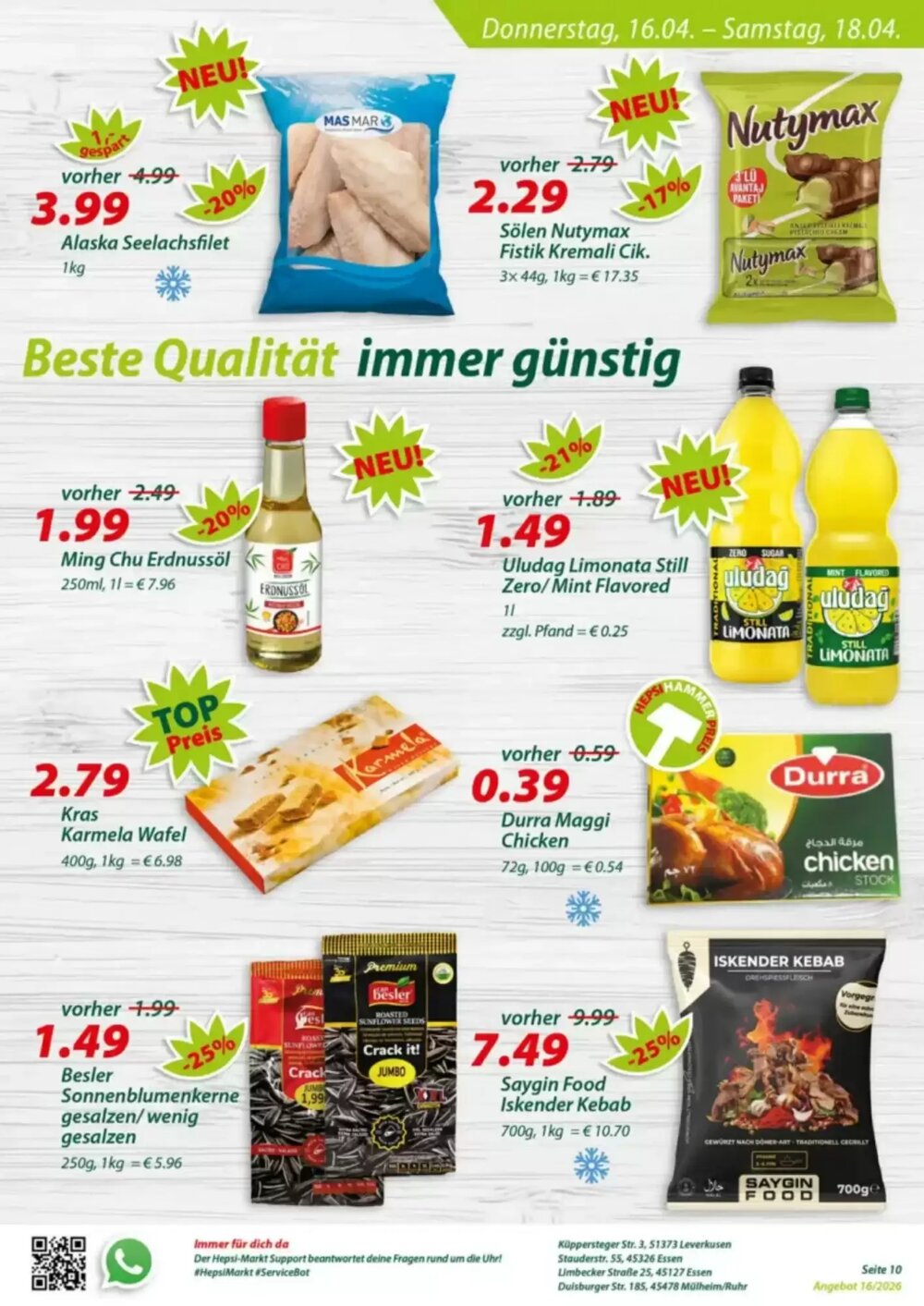 Hepsi-Markt Prospekt (ab 13.04.2026) zum Blättern - Seite 10