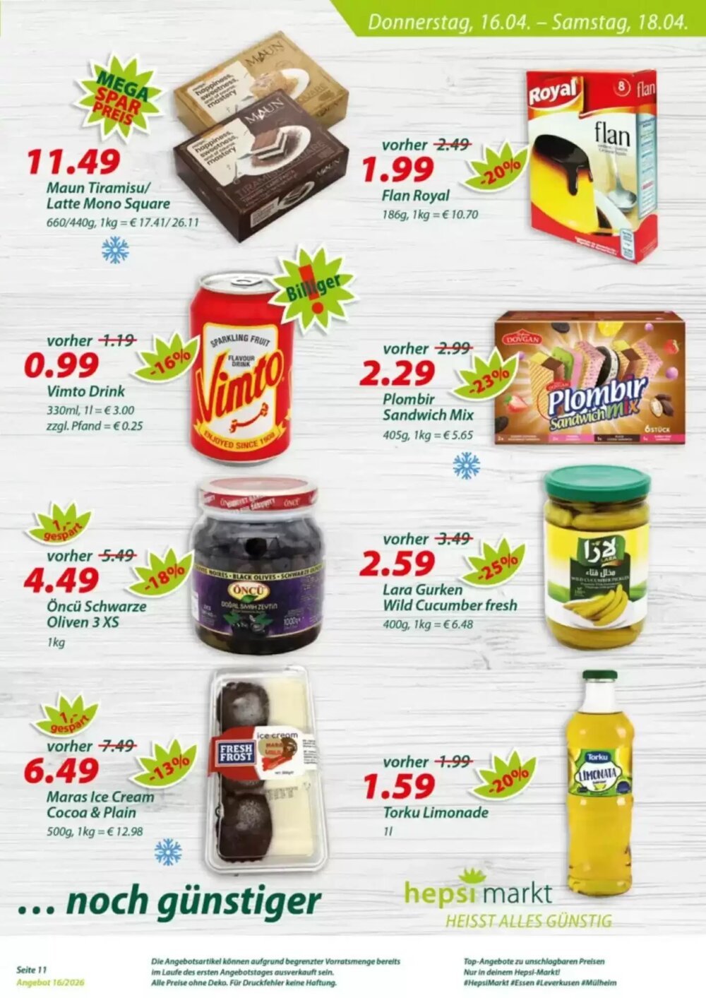 Hepsi-Markt Prospekt (ab 13.04.2026) zum Blättern - Seite 11