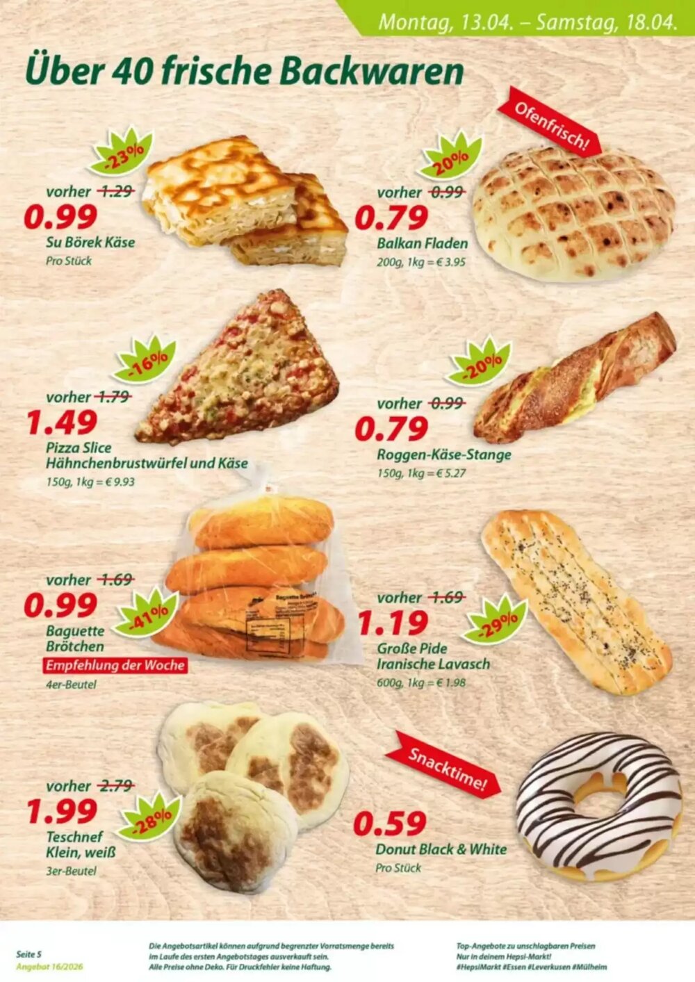 Hepsi-Markt Prospekt (ab 13.04.2026) zum Blättern - Seite 5