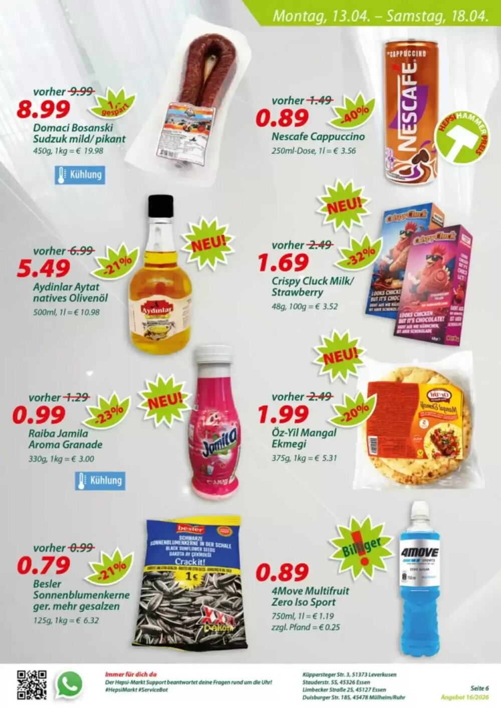 Hepsi-Markt Prospekt (ab 13.04.2026) zum Blättern - Seite 6