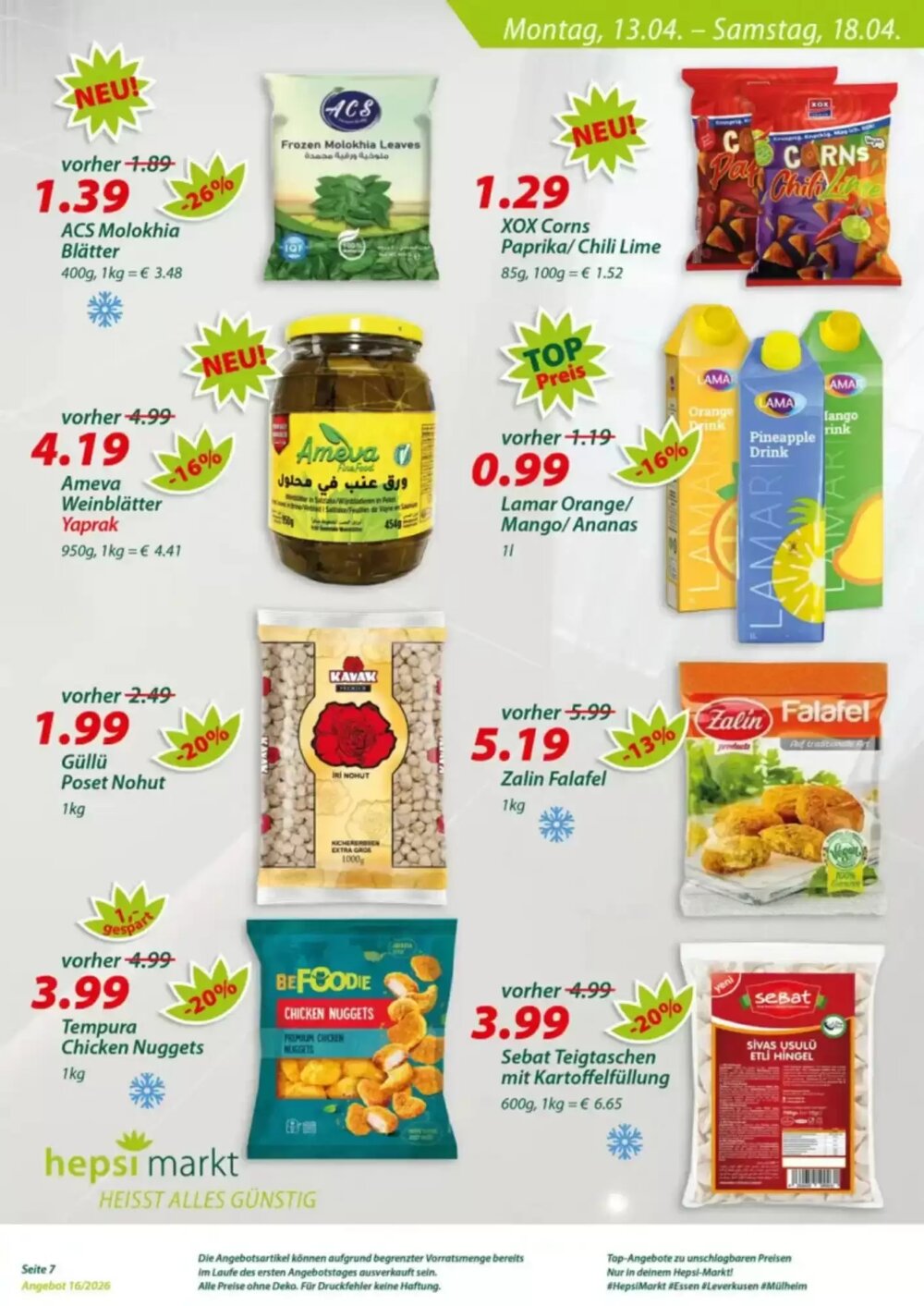Hepsi-Markt Prospekt (ab 13.04.2026) zum Blättern - Seite 7