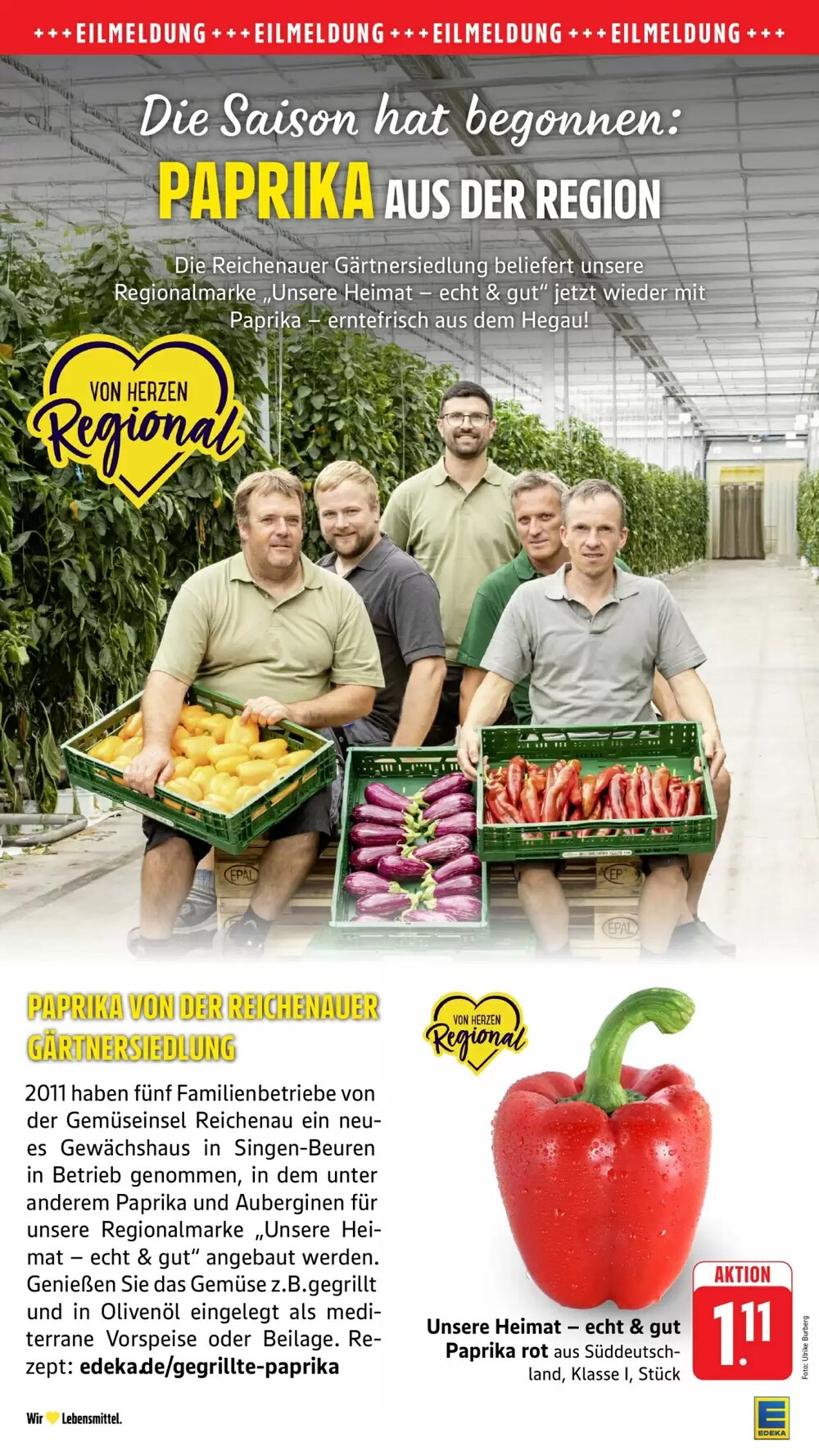 EDEKA Berger Prospekt (ab 13.04.2026) zum Blättern - Seite 8