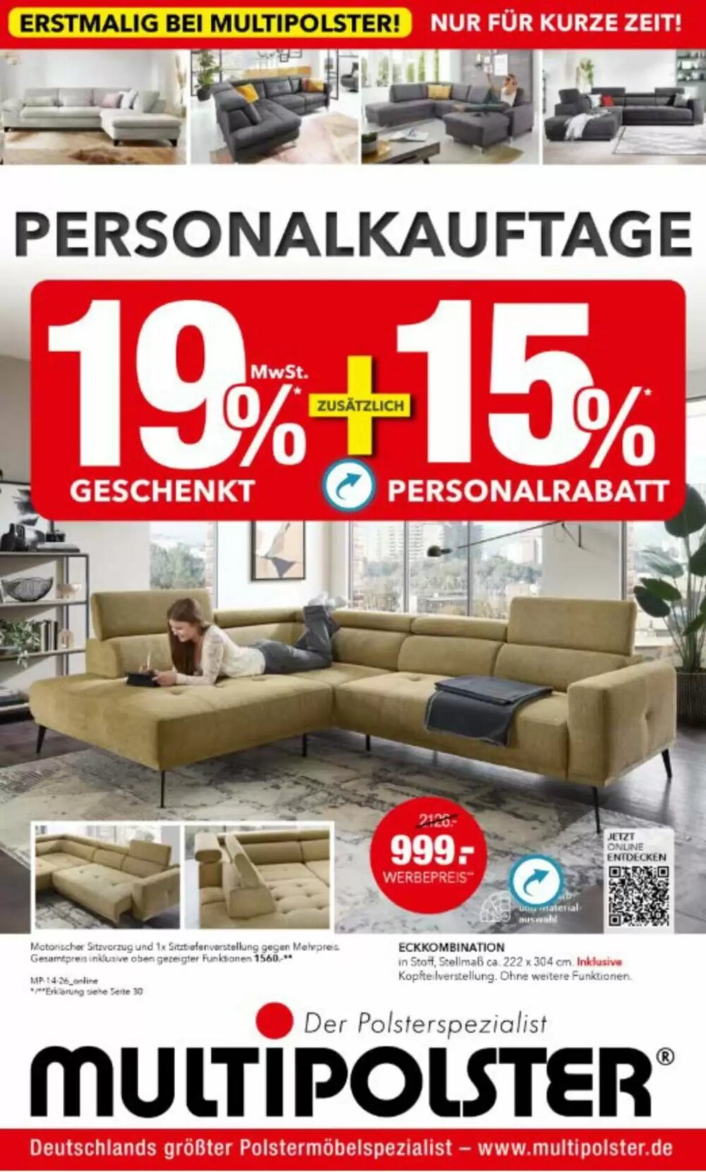 Multipolster Prospekt (ab 14.04.2026) zum Blättern - Seite 1