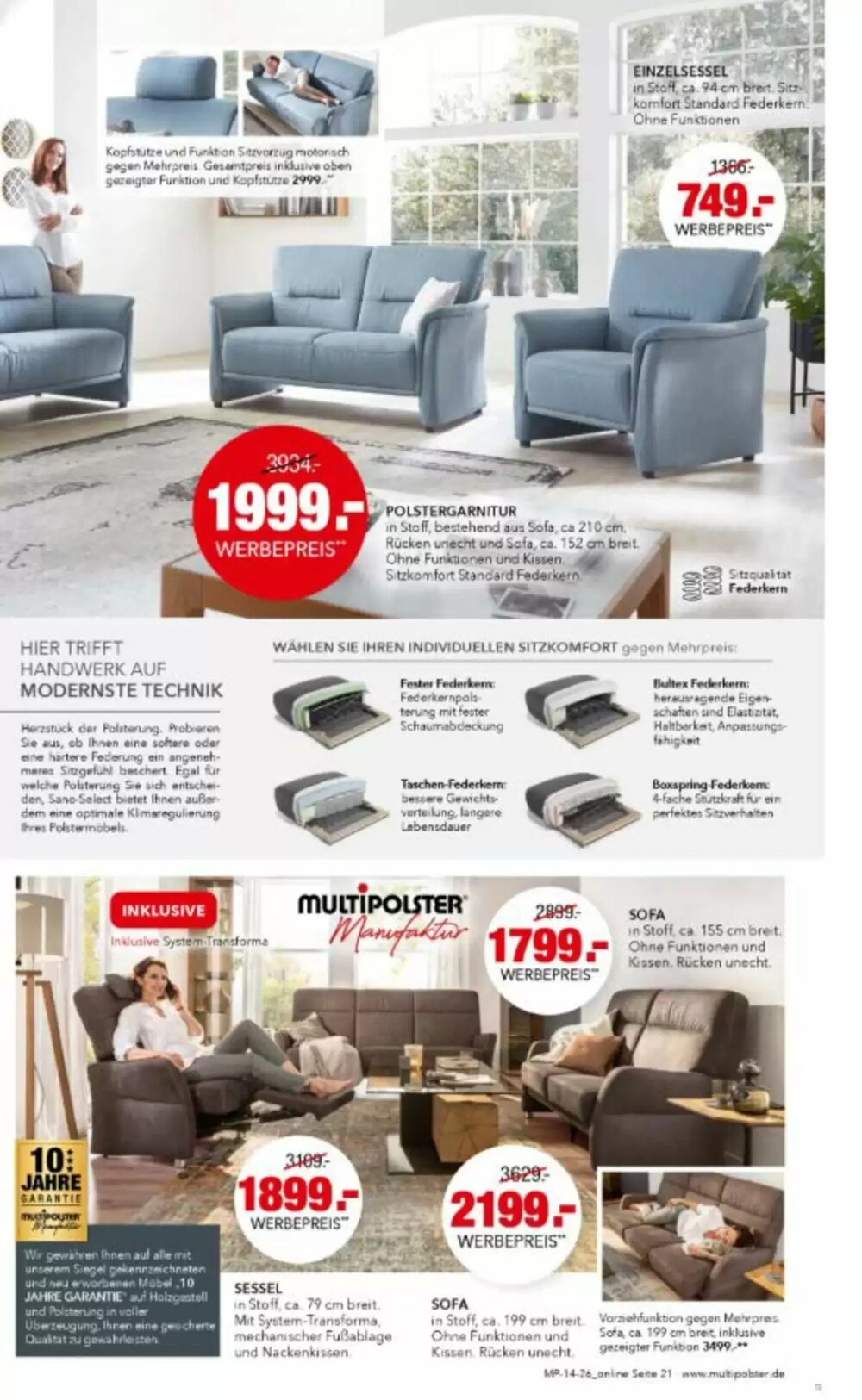 Multipolster Prospekt (ab 14.04.2026) zum Blättern - Seite 21