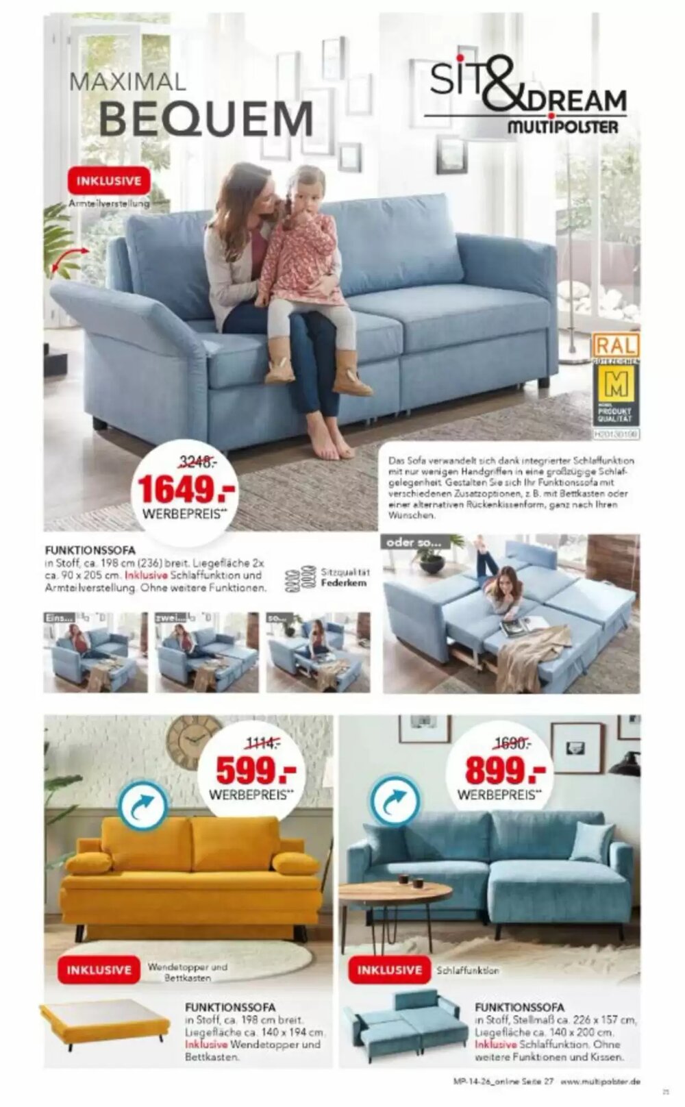 Multipolster Prospekt (ab 14.04.2026) zum Blättern - Seite 27