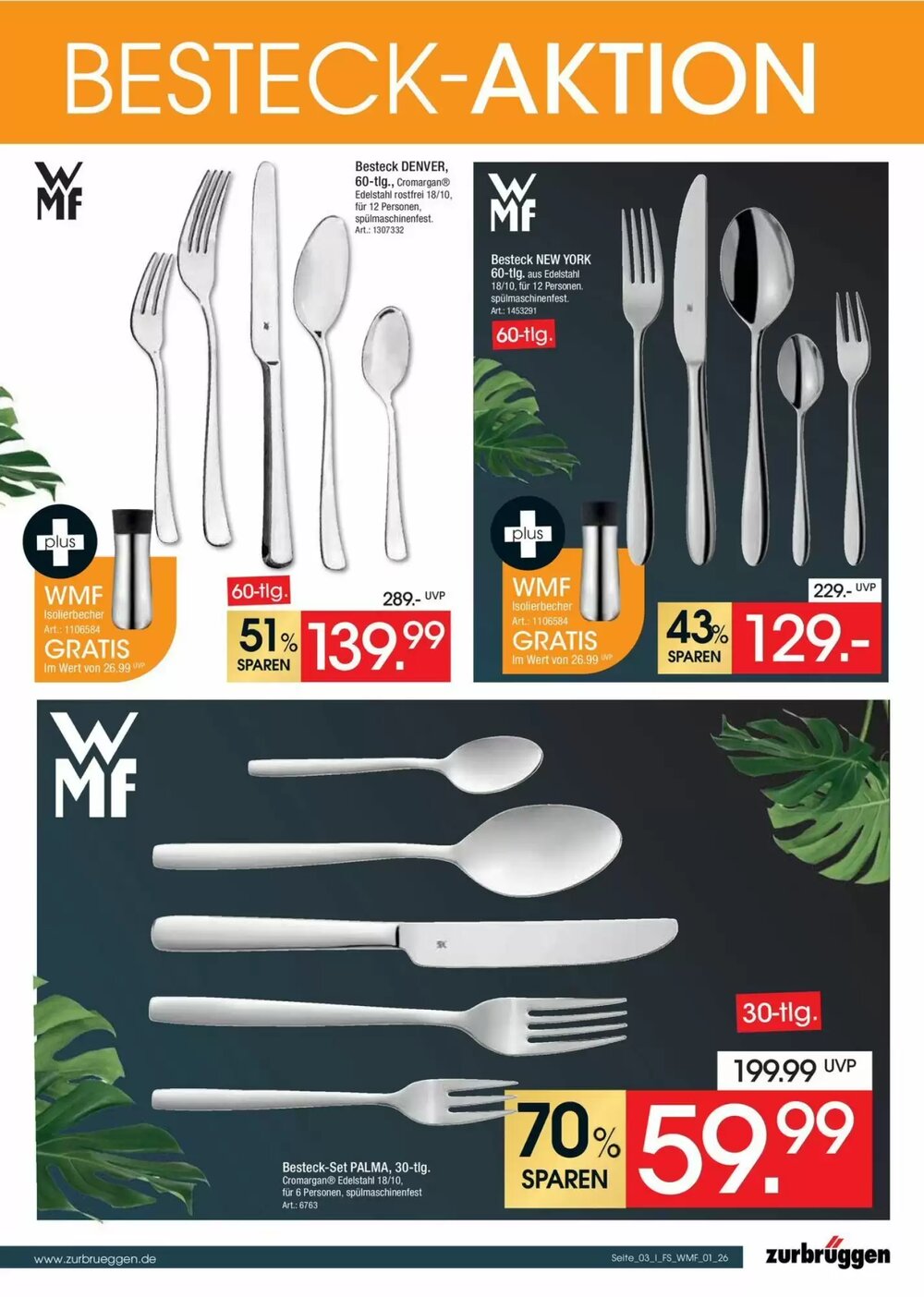 Zurbrüggen Prospekt (ab 14.04.2026) zum Blättern - Seite 3