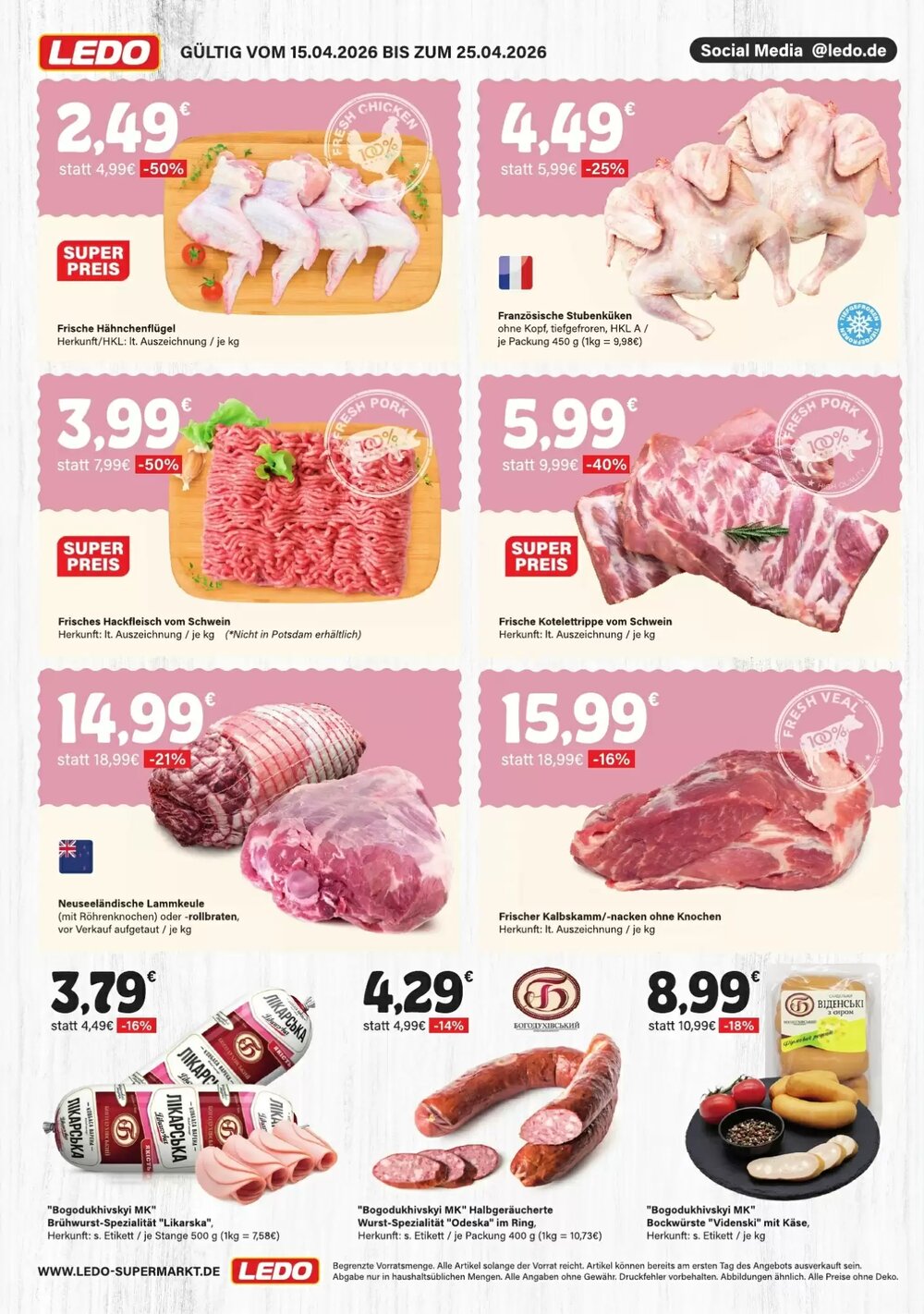 LEDO Prospekt (ab 15.04.2026) zum Blättern - Seite 3