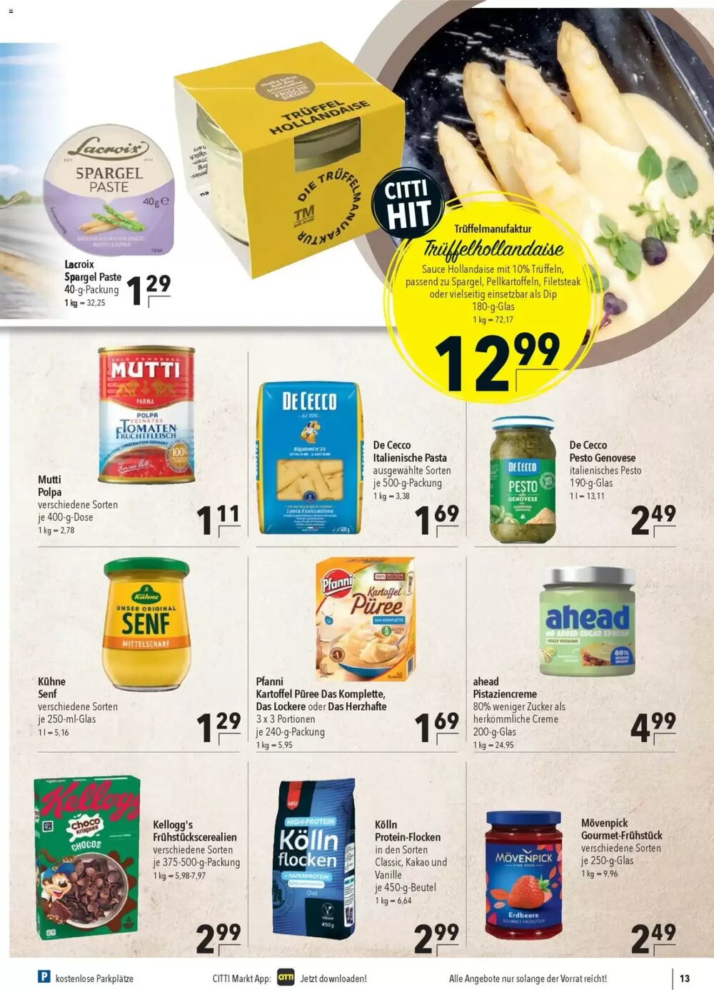 CITTI Markt Prospekt (ab 15.04.2026) zum Blättern - Seite 13