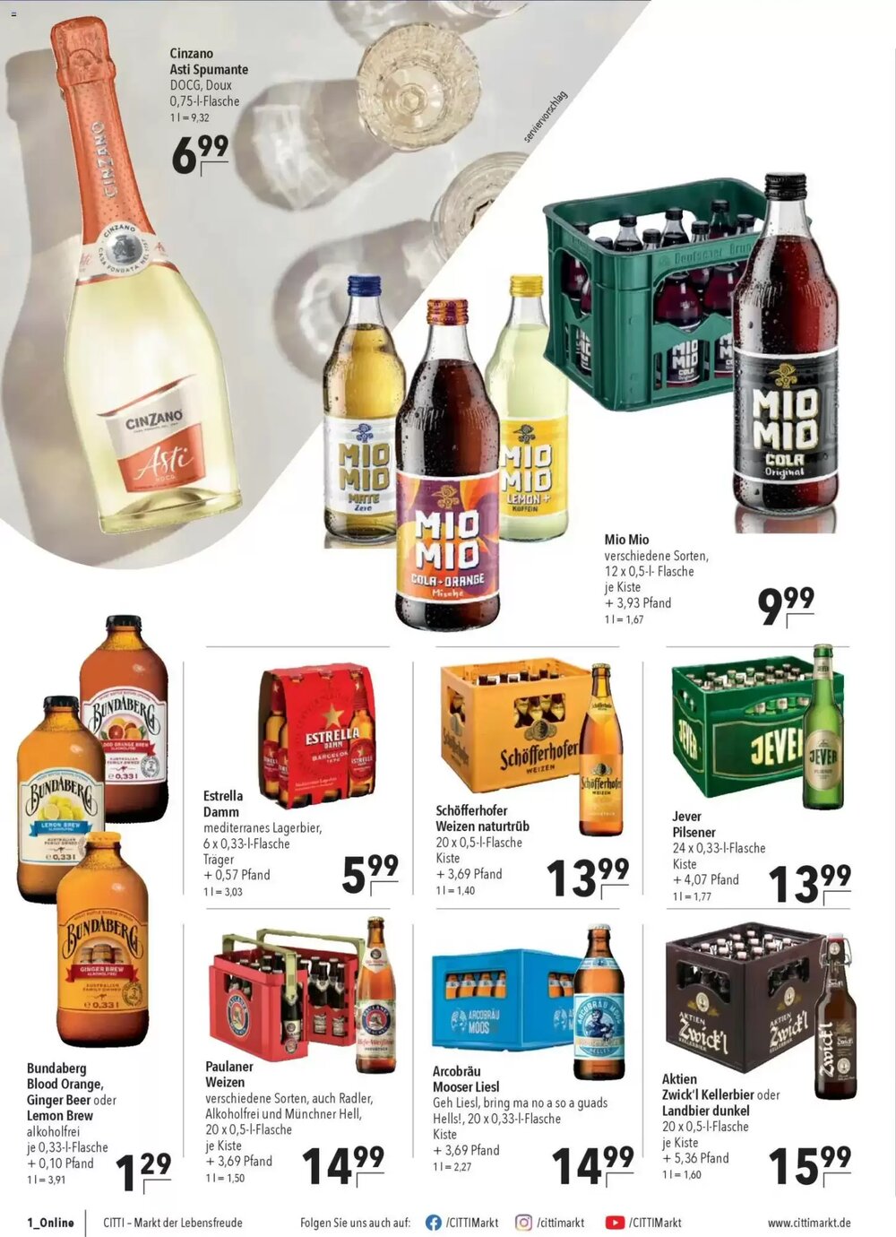 CITTI Markt Prospekt (ab 15.04.2026) zum Blättern - Seite 18