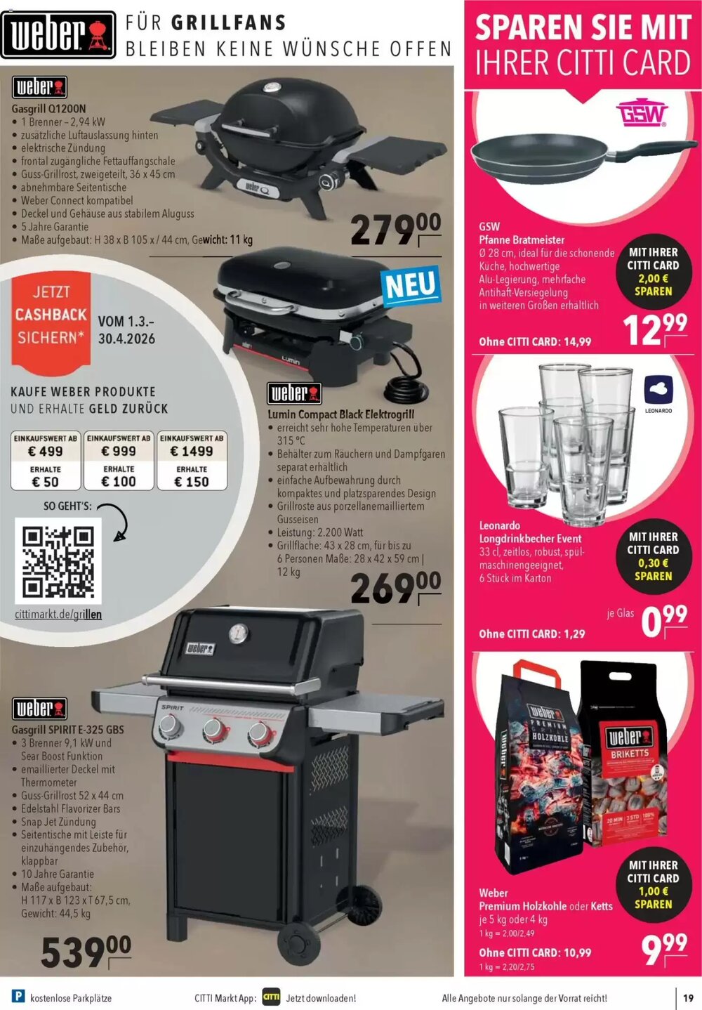 CITTI Markt Prospekt (ab 15.04.2026) zum Blättern - Seite 21