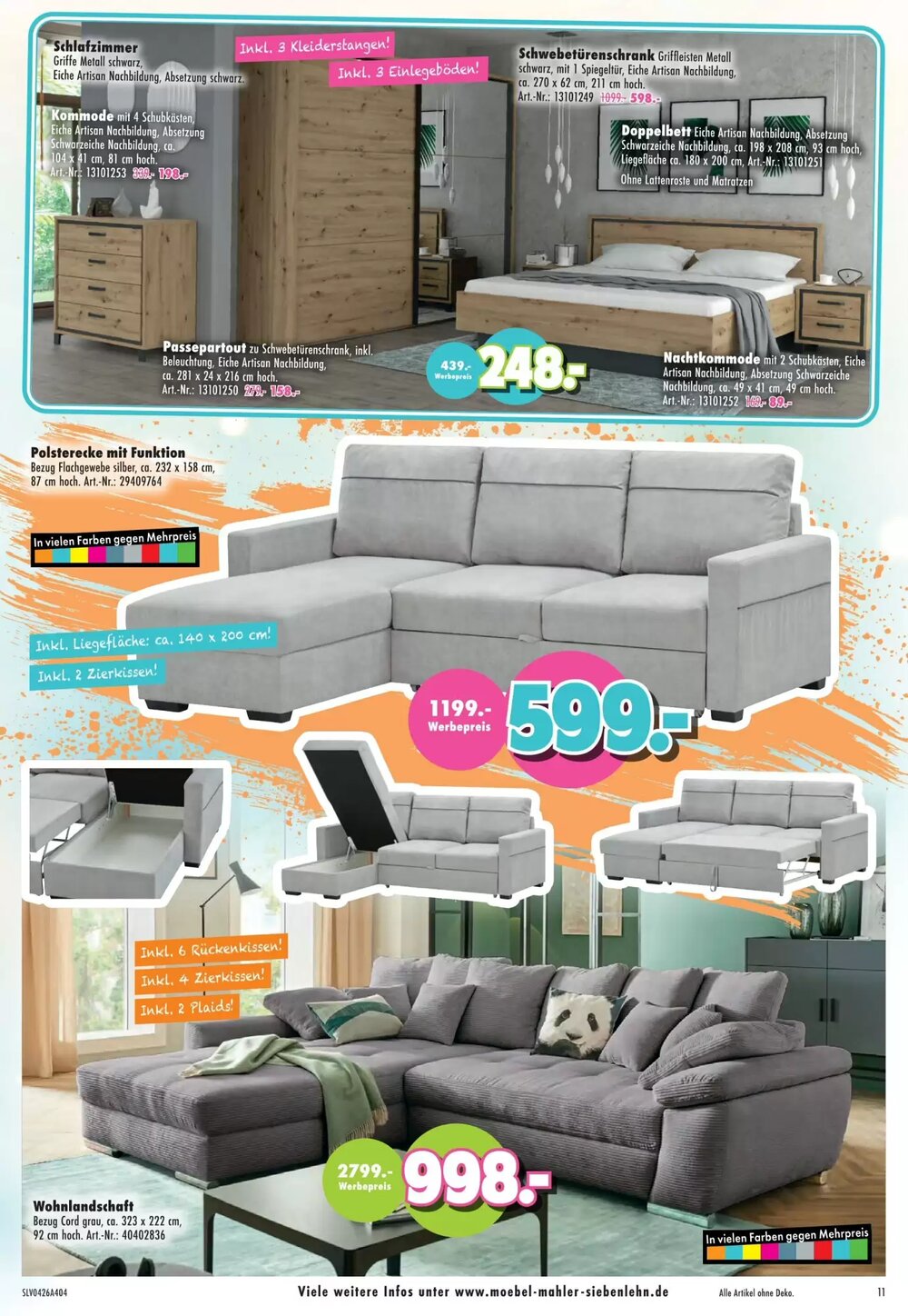 Möbel Mahler Prospekt (ab 15.04.2026) zum Blättern - Seite 11