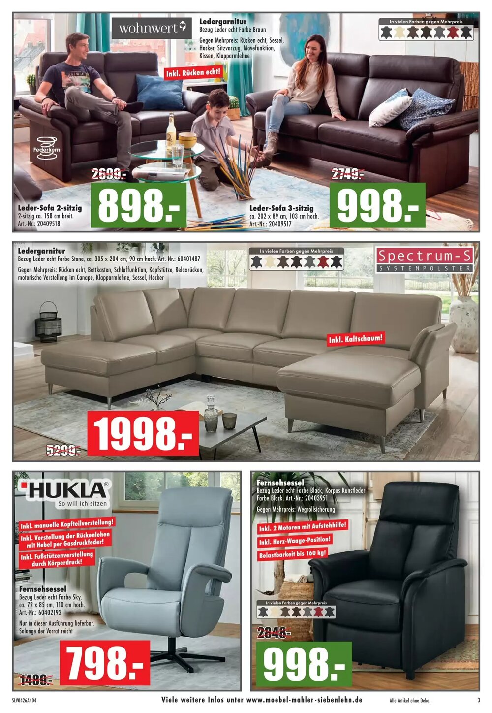 Möbel Mahler Prospekt (ab 15.04.2026) zum Blättern - Seite 3