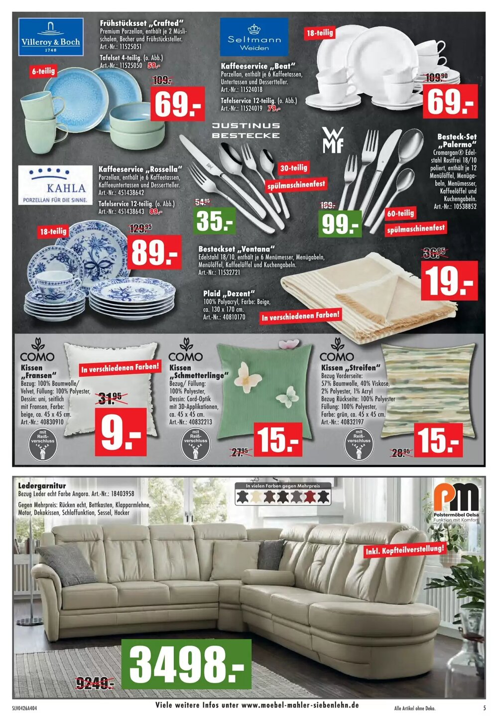 Möbel Mahler Prospekt (ab 15.04.2026) zum Blättern - Seite 5