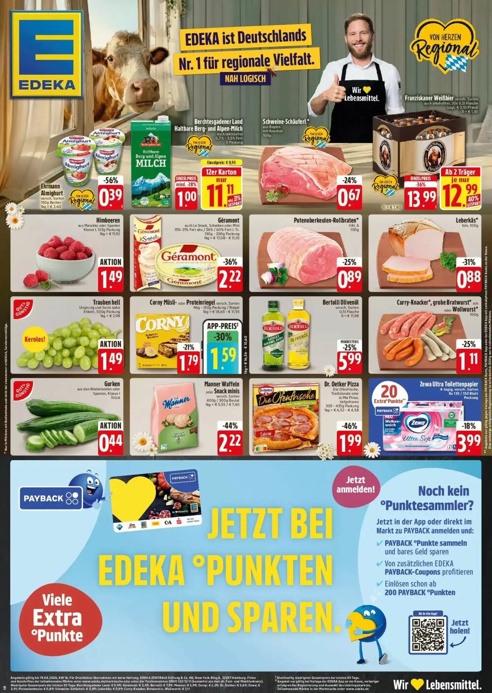 Edeka Xpress Prospekt (ab 15.04.2026) zum Blättern - Seite 1
