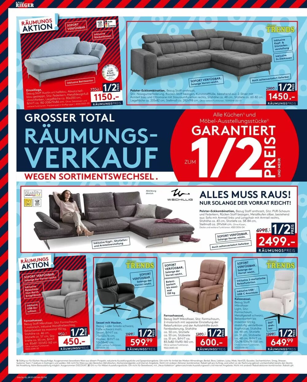 Möbel Rieger Prospekt (ab 15.04.2026) zum Blättern - Seite 2