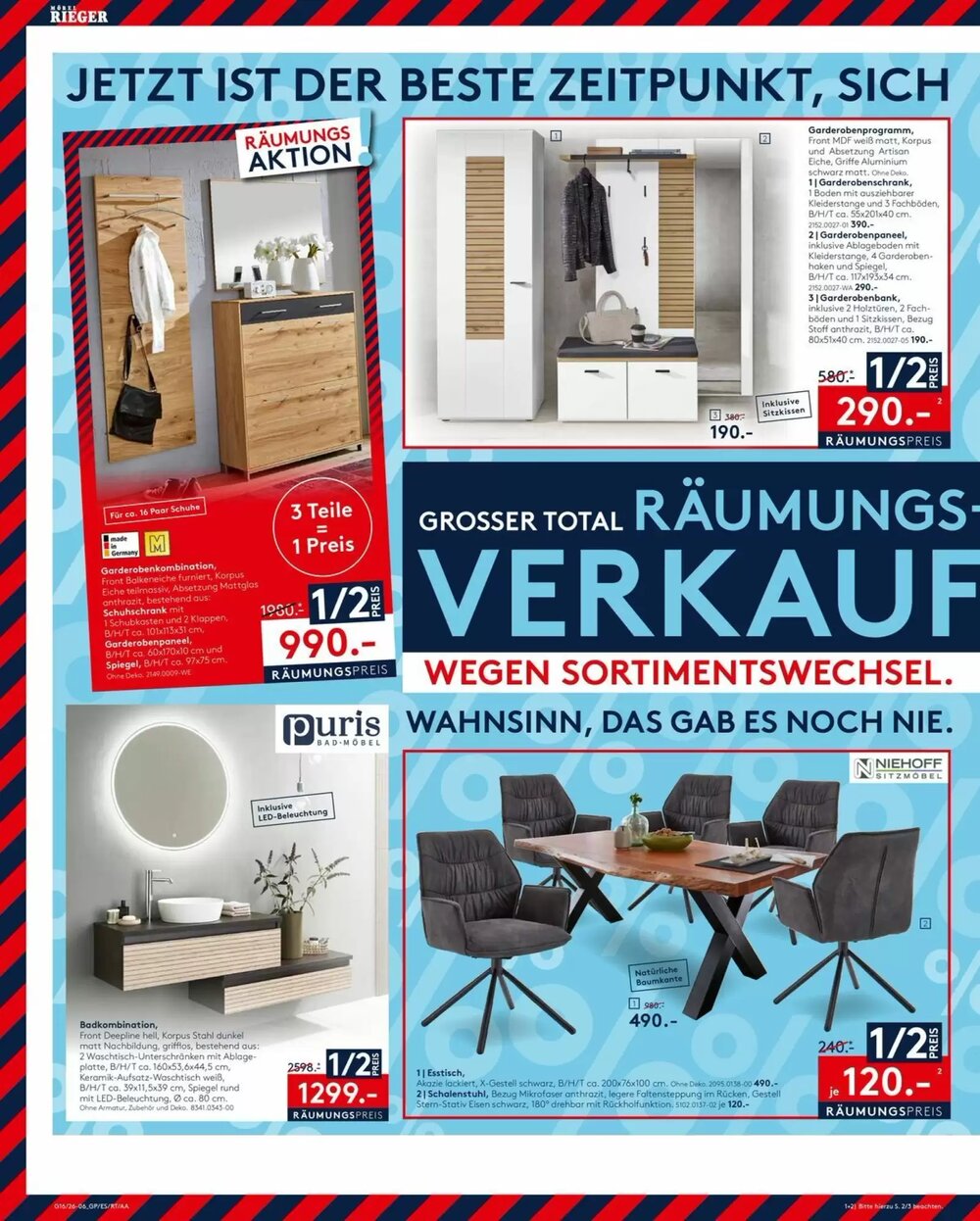 Möbel Rieger Prospekt (ab 15.04.2026) zum Blättern - Seite 6