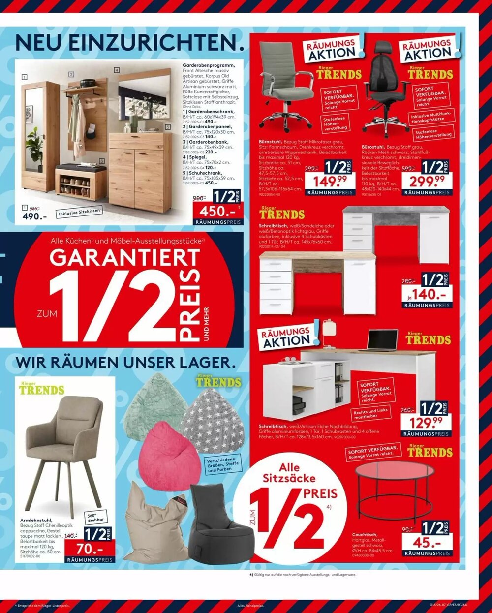 Möbel Rieger Prospekt (ab 15.04.2026) zum Blättern - Seite 7