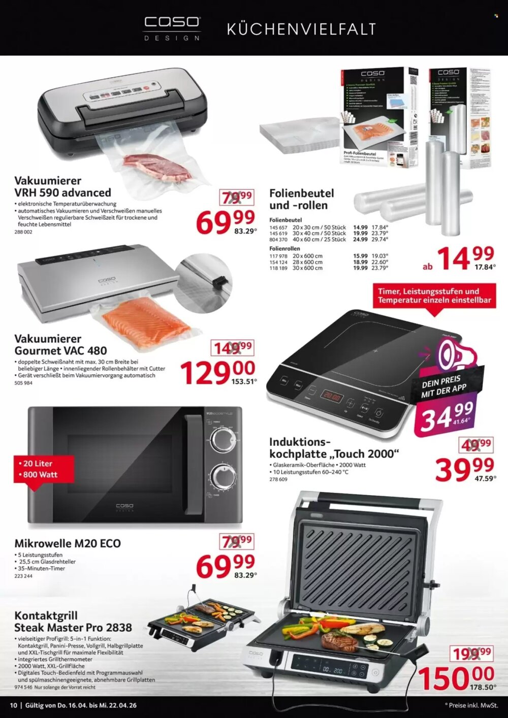 Selgros Prospekt (ab 16.04.2026) zum Blättern - Seite 10