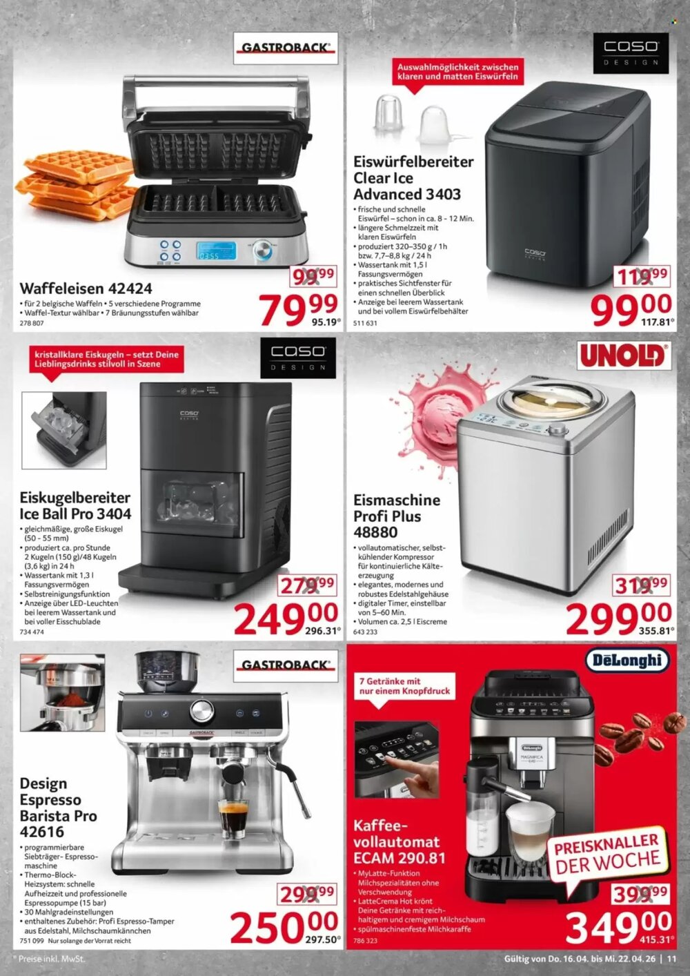 Selgros Prospekt (ab 16.04.2026) zum Blättern - Seite 11