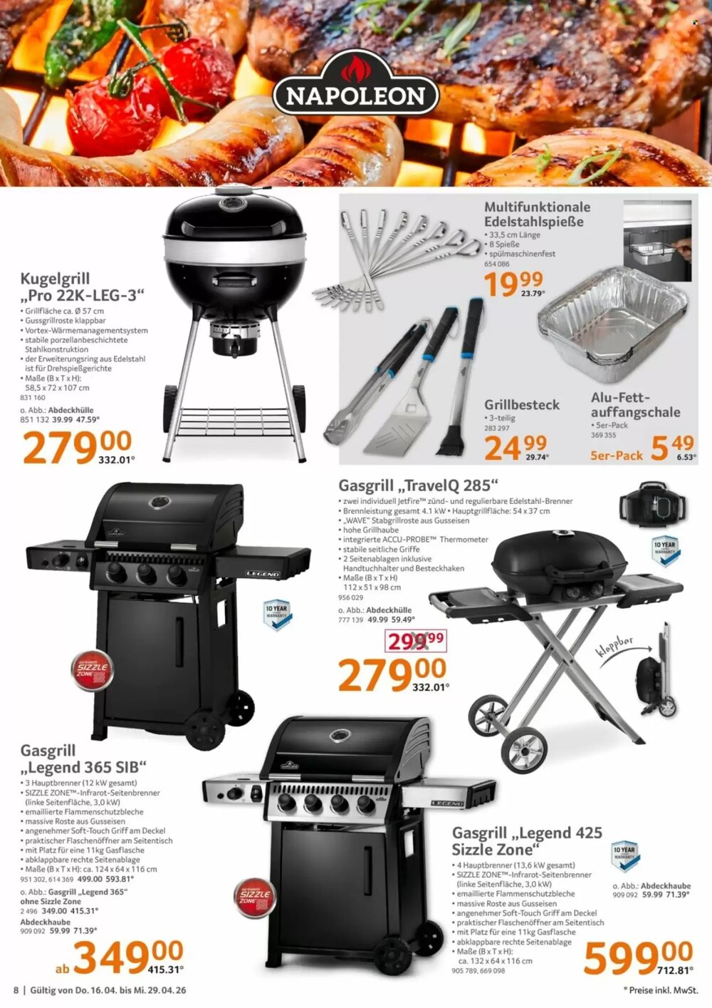 Selgros Prospekt (ab 16.04.2026) zum Blättern - Seite 8