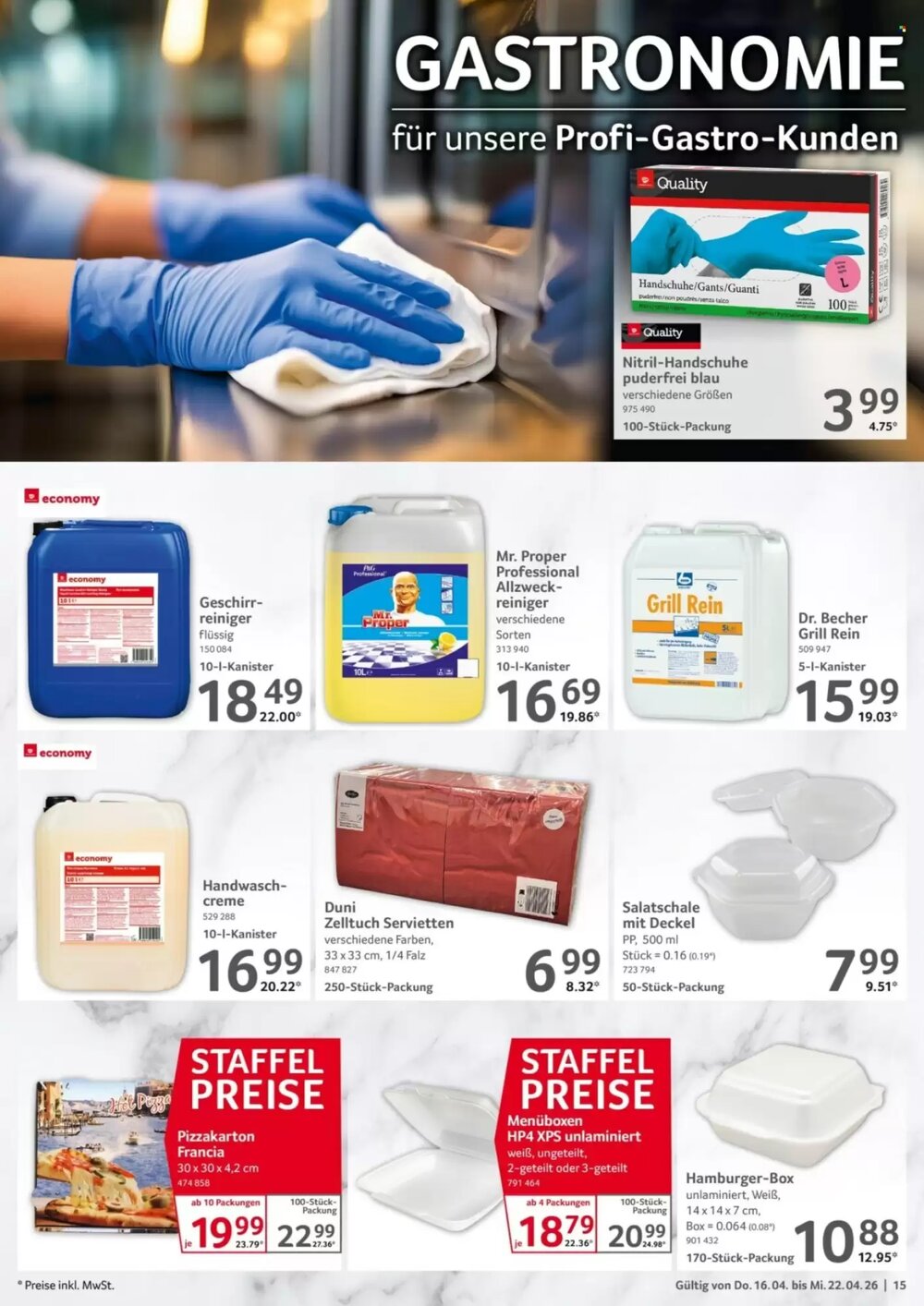 Selgros Prospekt (ab 16.04.2026) zum Blättern - Seite 15