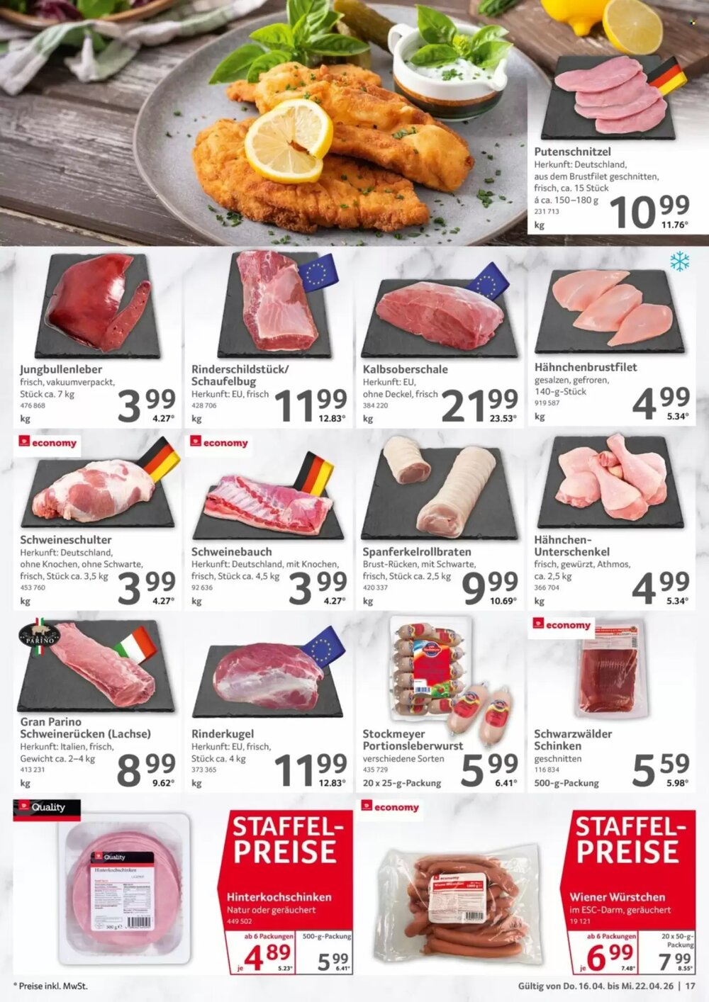 Selgros Prospekt (ab 16.04.2026) zum Blättern - Seite 17