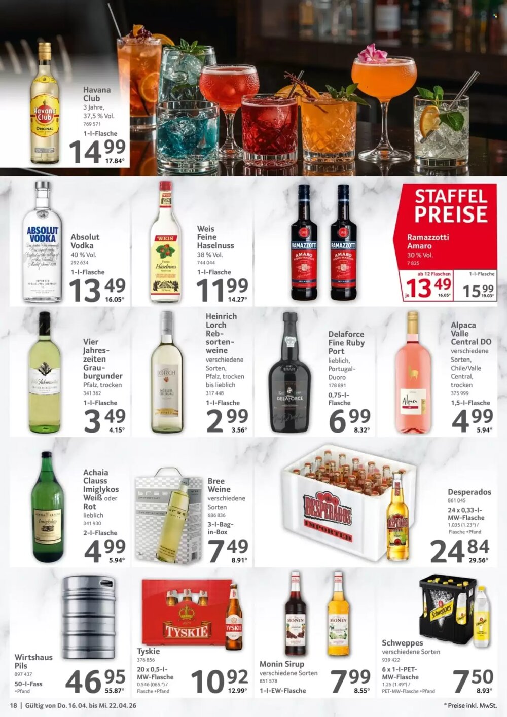 Selgros Prospekt (ab 16.04.2026) zum Blättern - Seite 18