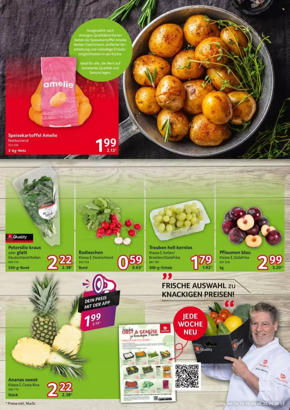 Selgros Prospekt (ab 16.04.2026) zum Blättern - Seite 3
