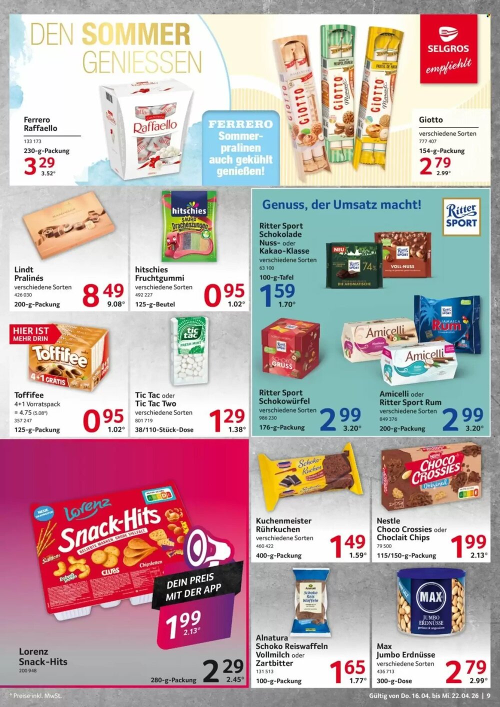 Selgros Prospekt (ab 16.04.2026) zum Blättern - Seite 9