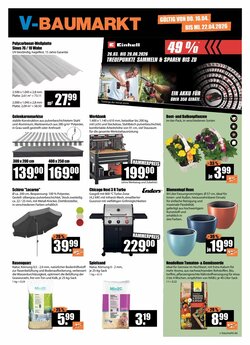 V Baumarkt Prospekt (ab 16.04.2026) zum Blättern