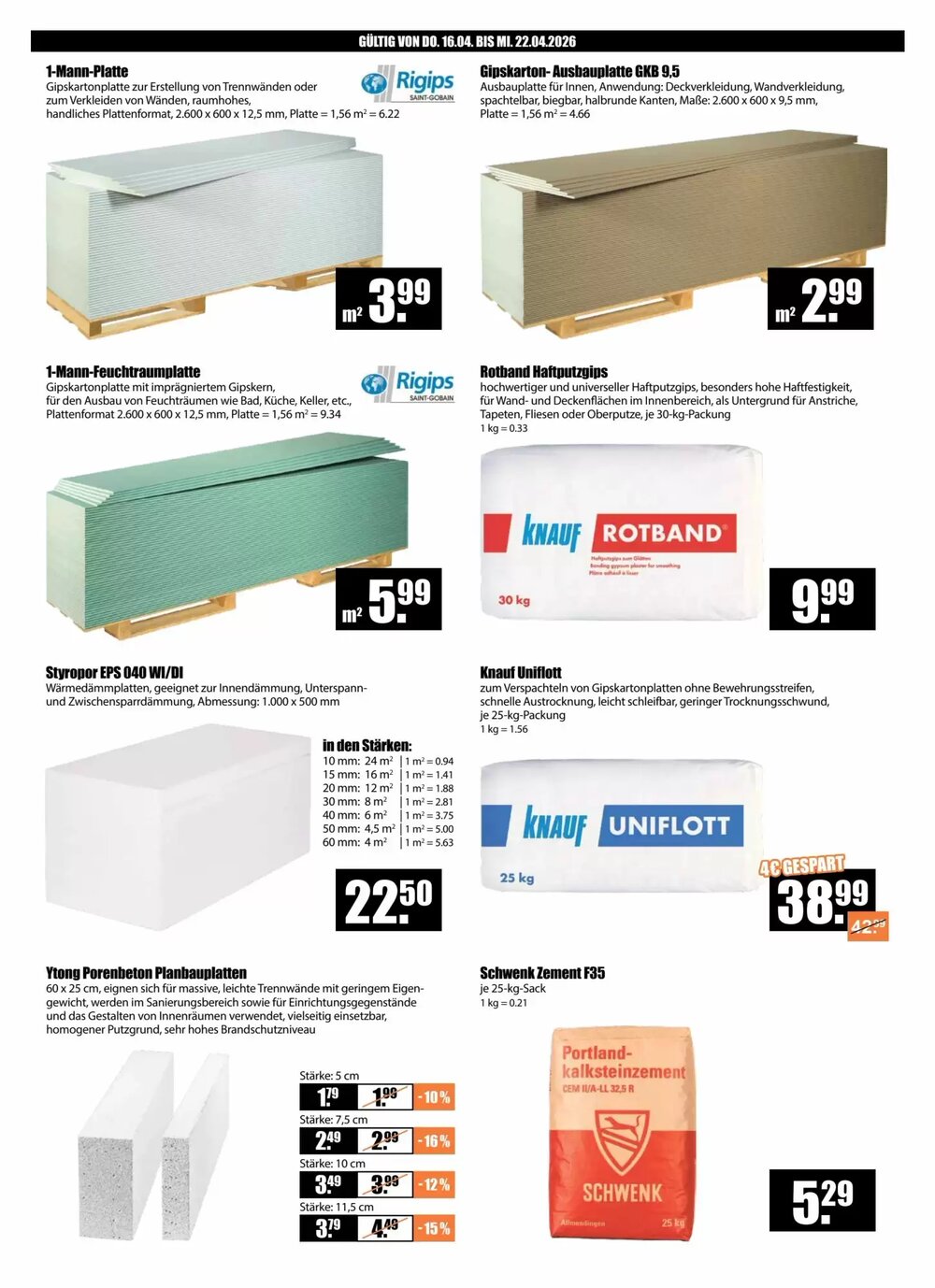 V Baumarkt Prospekt (ab 16.04.2026) zum Blättern - Seite 4