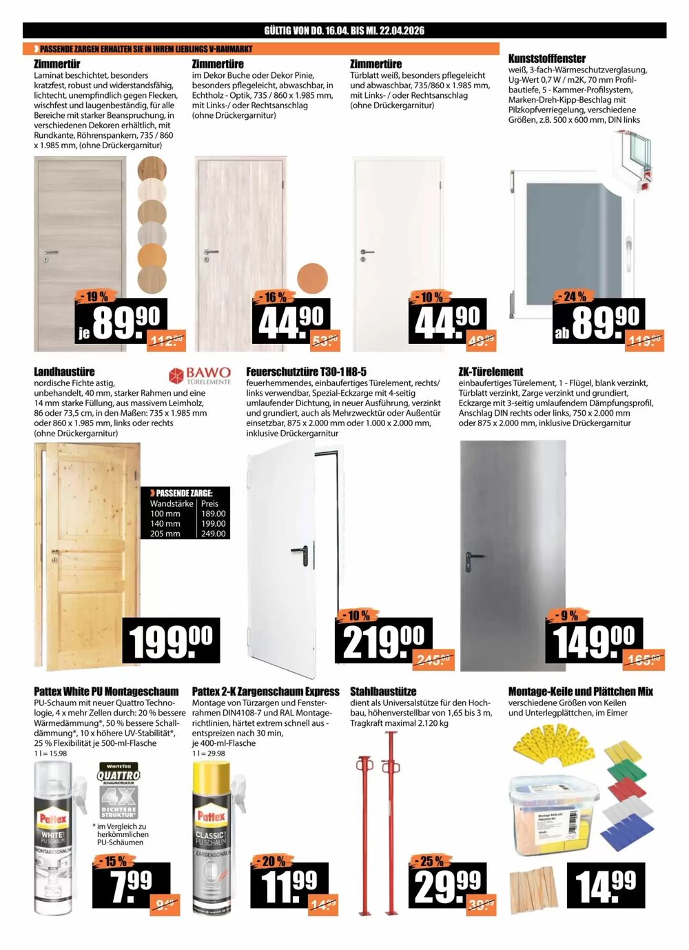 V Baumarkt Prospekt (ab 16.04.2026) zum Blättern - Seite 6