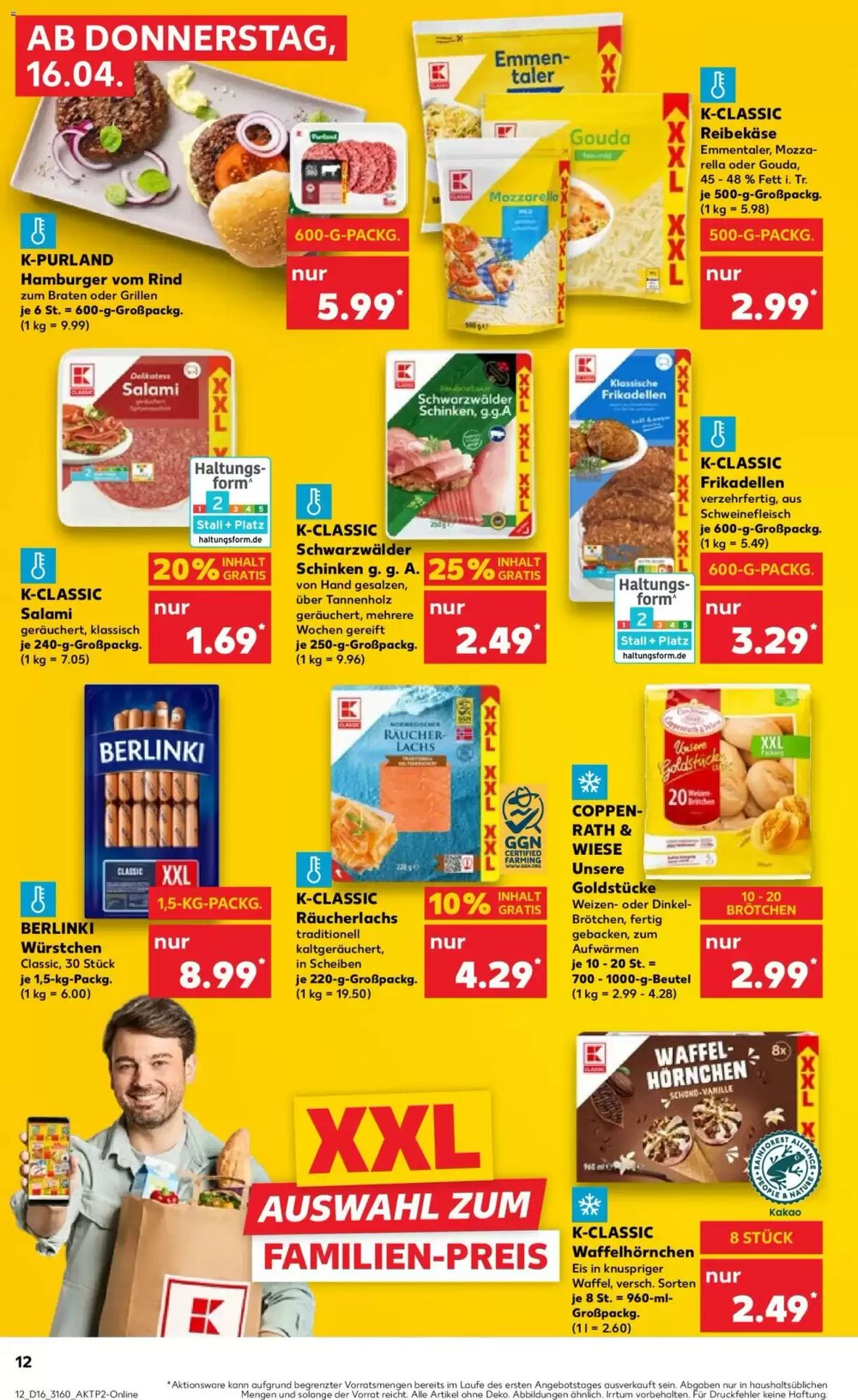 Kaufland Prospekt (ab 16.04.2026) zum Blättern - Seite 12