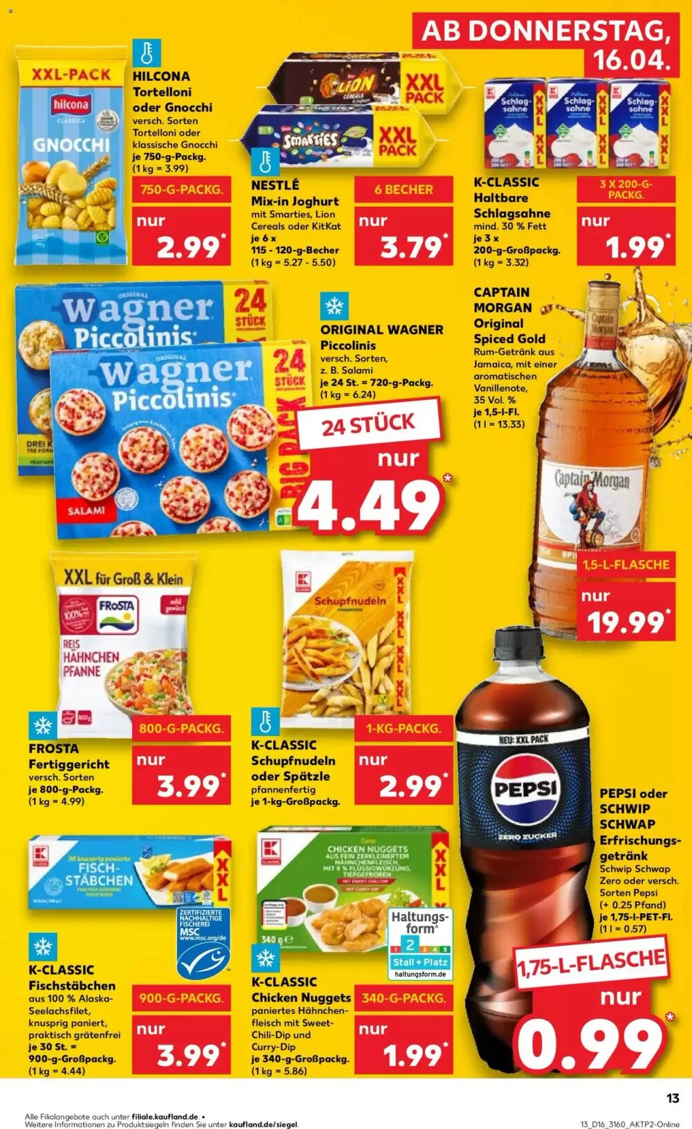 Kaufland Prospekt (ab 16.04.2026) zum Blättern - Seite 13