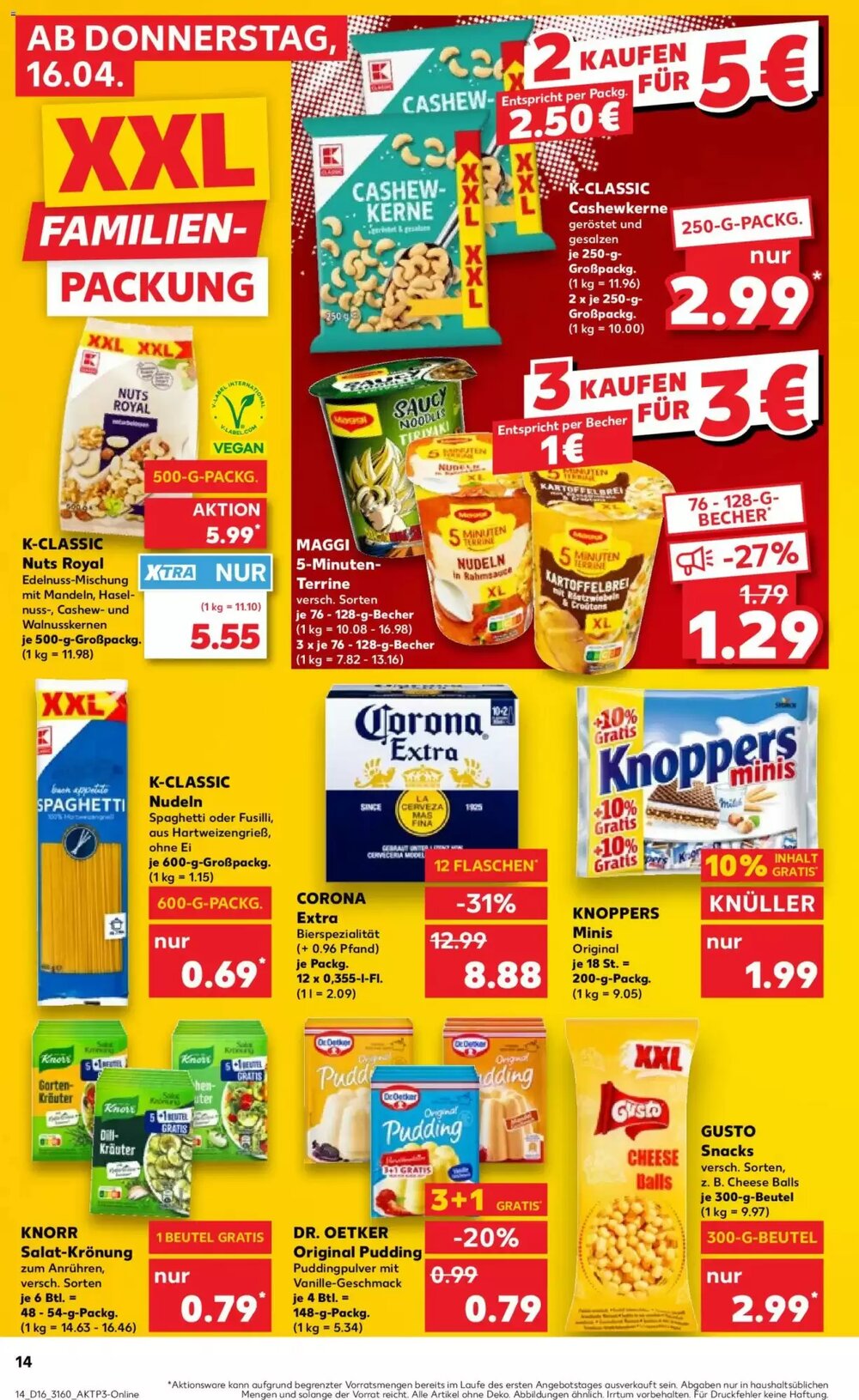 Kaufland Prospekt (ab 16.04.2026) zum Blättern - Seite 14