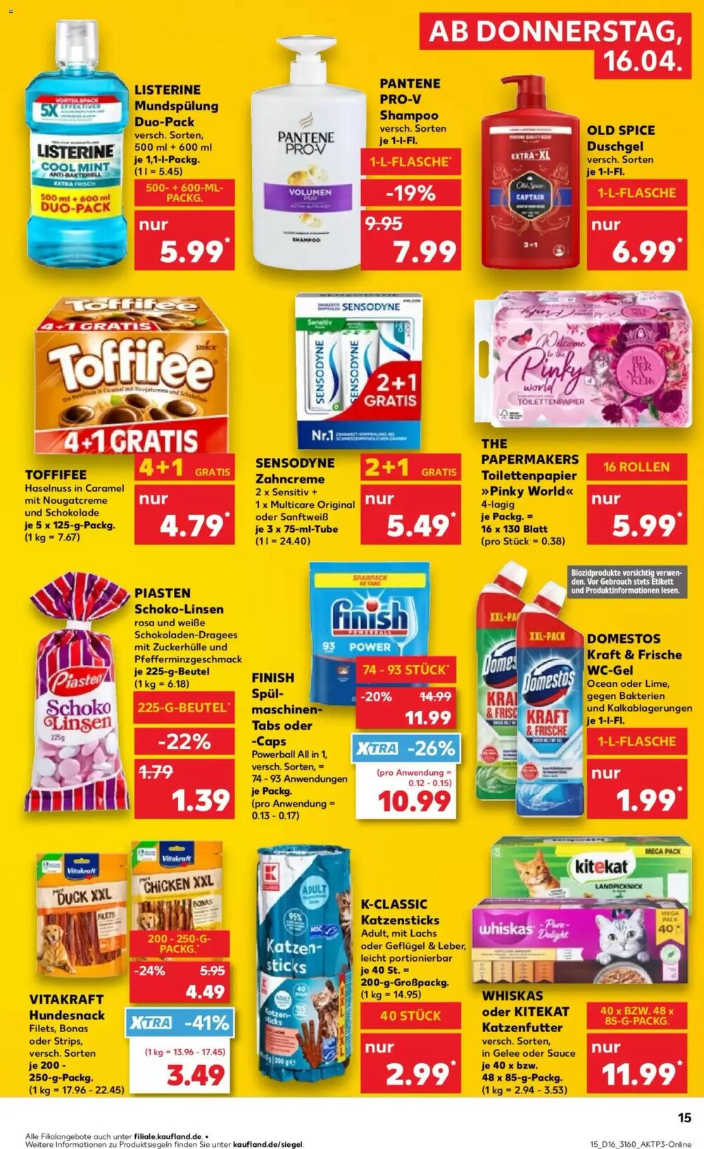 Kaufland Prospekt (ab 16.04.2026) zum Blättern - Seite 15