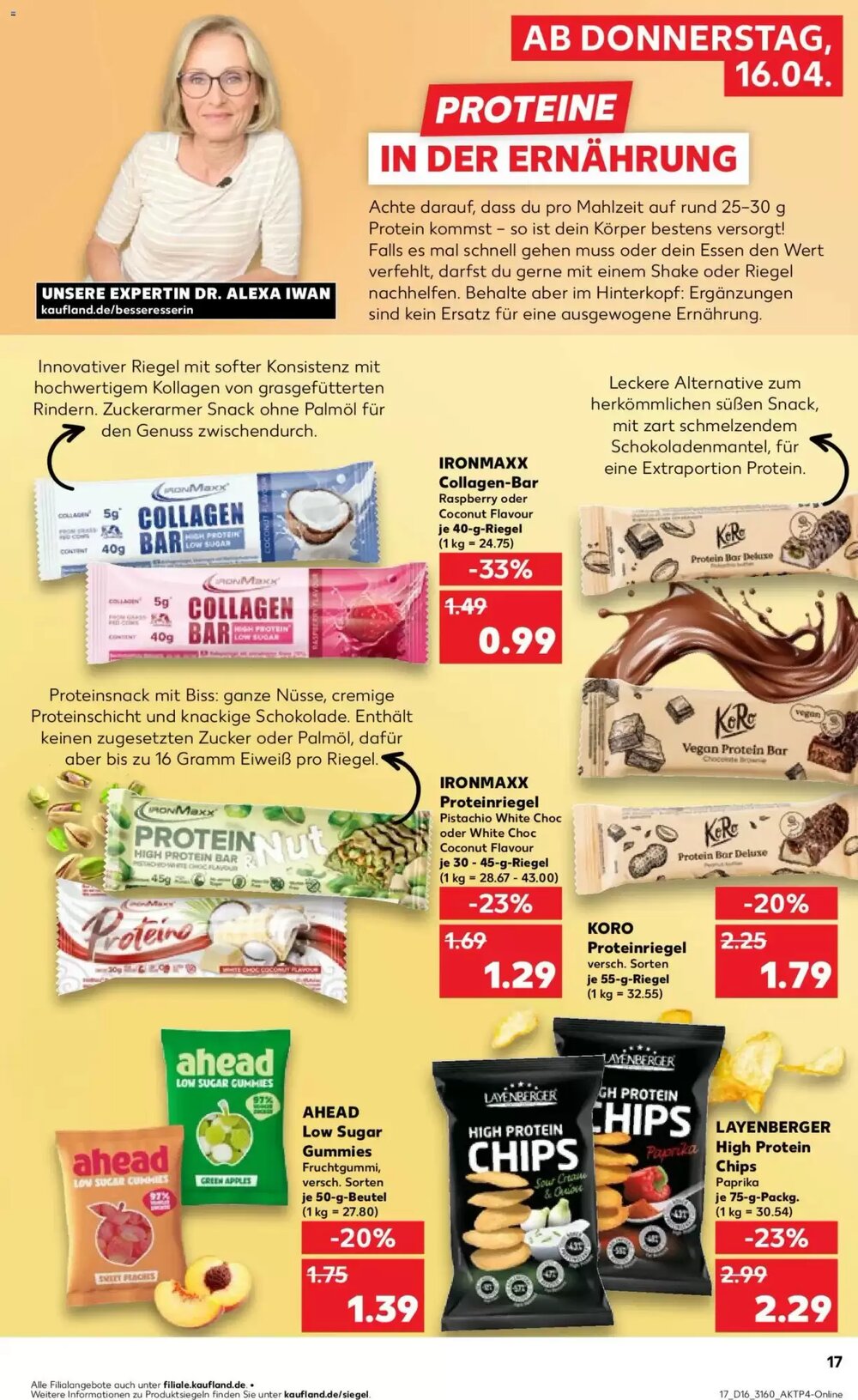 Kaufland Prospekt (ab 16.04.2026) zum Blättern - Seite 17