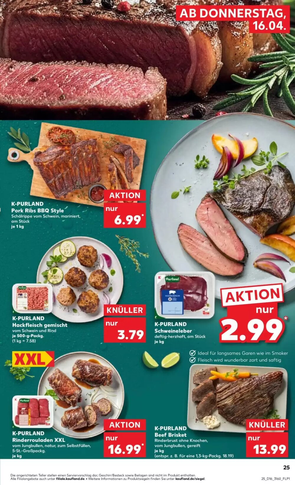 Kaufland Prospekt (ab 16.04.2026) zum Blättern - Seite 25