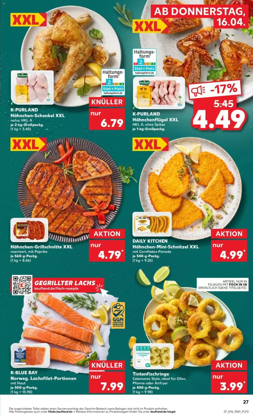 Kaufland Prospekt (ab 16.04.2026) zum Blättern - Seite 27