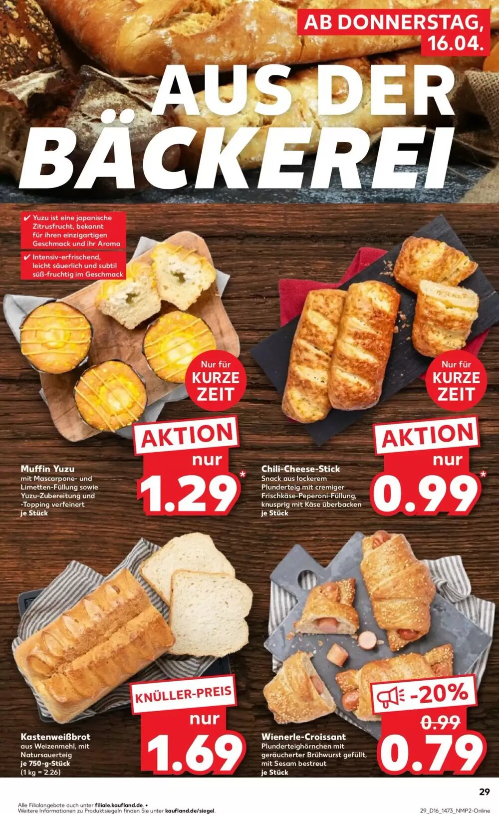 Kaufland Prospekt (ab 16.04.2026) zum Blättern - Seite 29