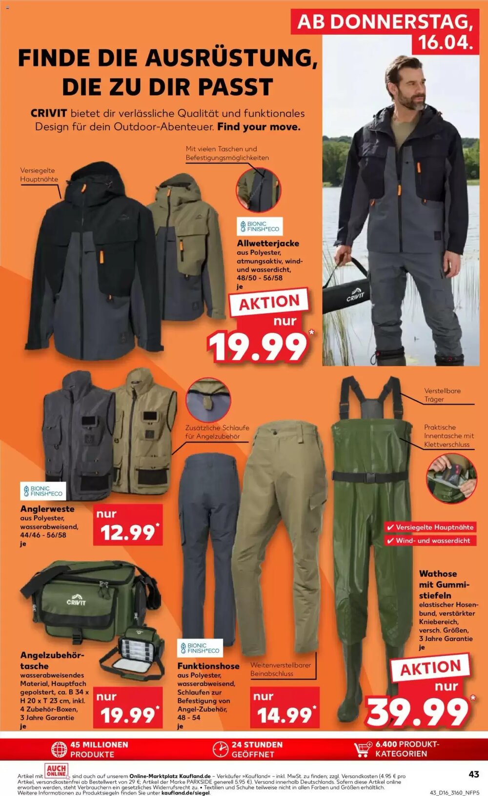 Kaufland Prospekt (ab 16.04.2026) zum Blättern - Seite 43