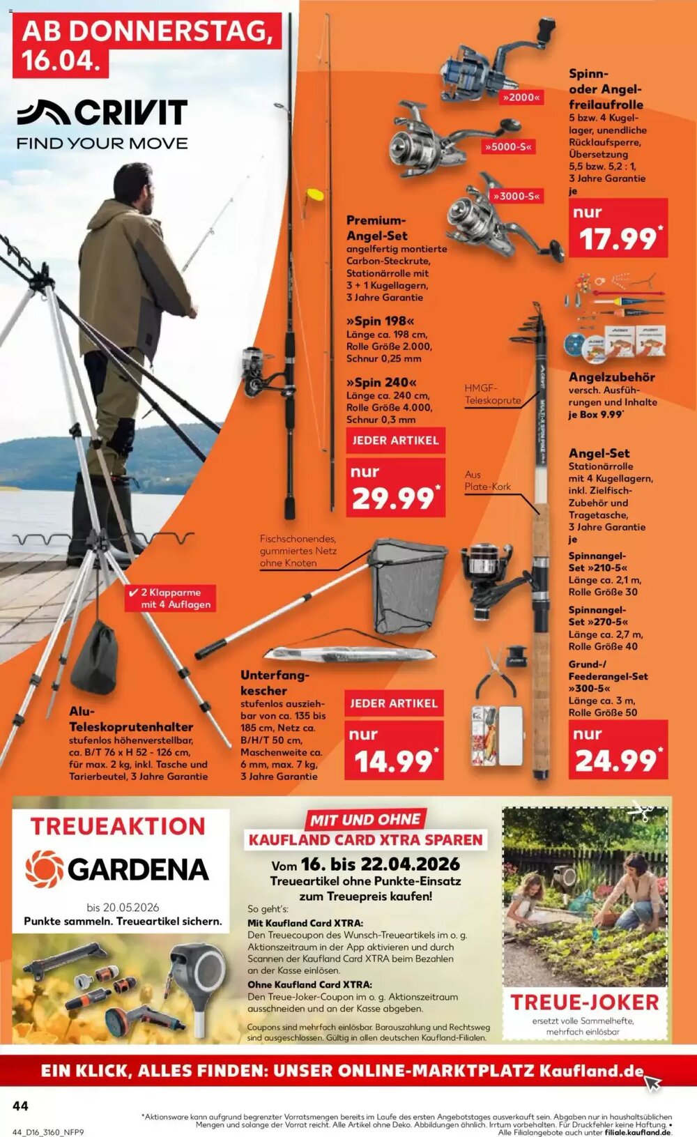 Kaufland Prospekt (ab 16.04.2026) zum Blättern - Seite 44
