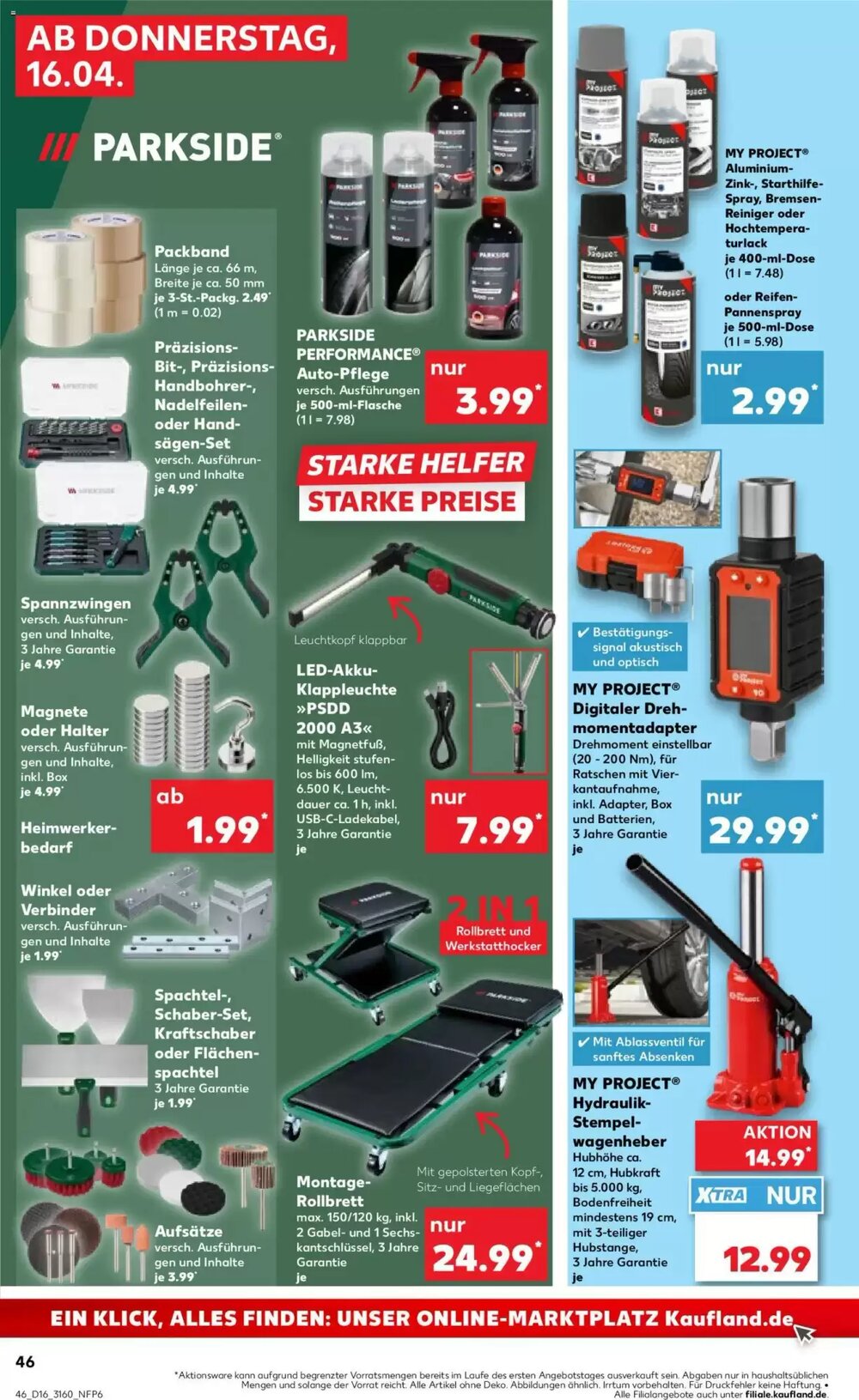 Kaufland Prospekt (ab 16.04.2026) zum Blättern - Seite 46